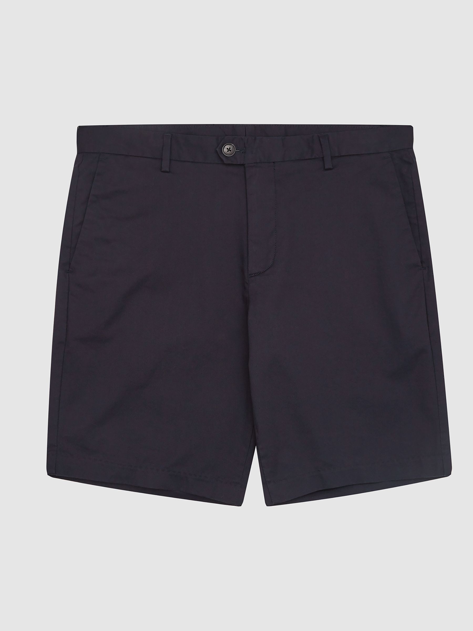 Casual Chino Shorts in Navy - Image 2 of 5