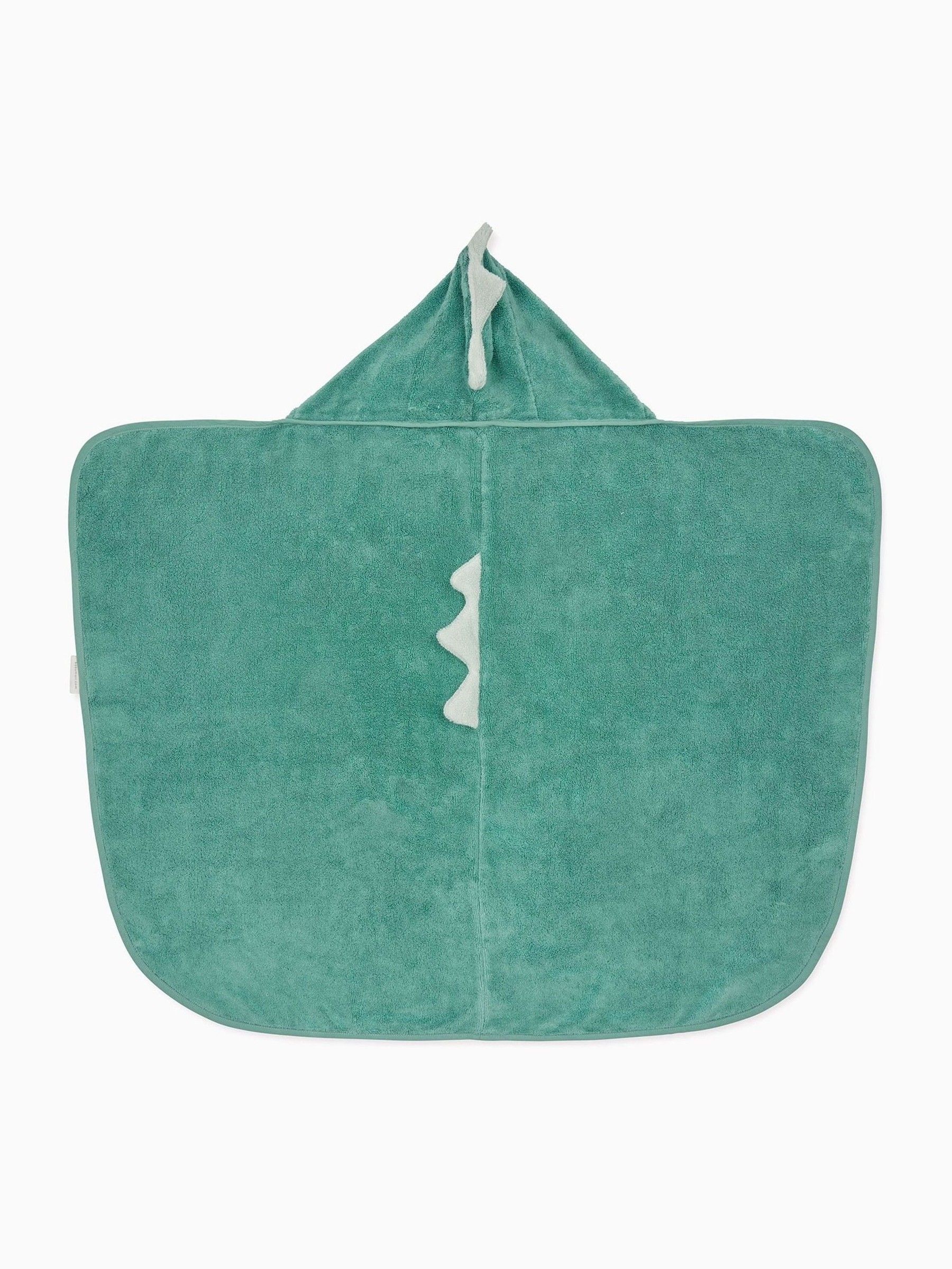 MORI Green Dino Supersoft Hooded Towel - Image 6 of 6