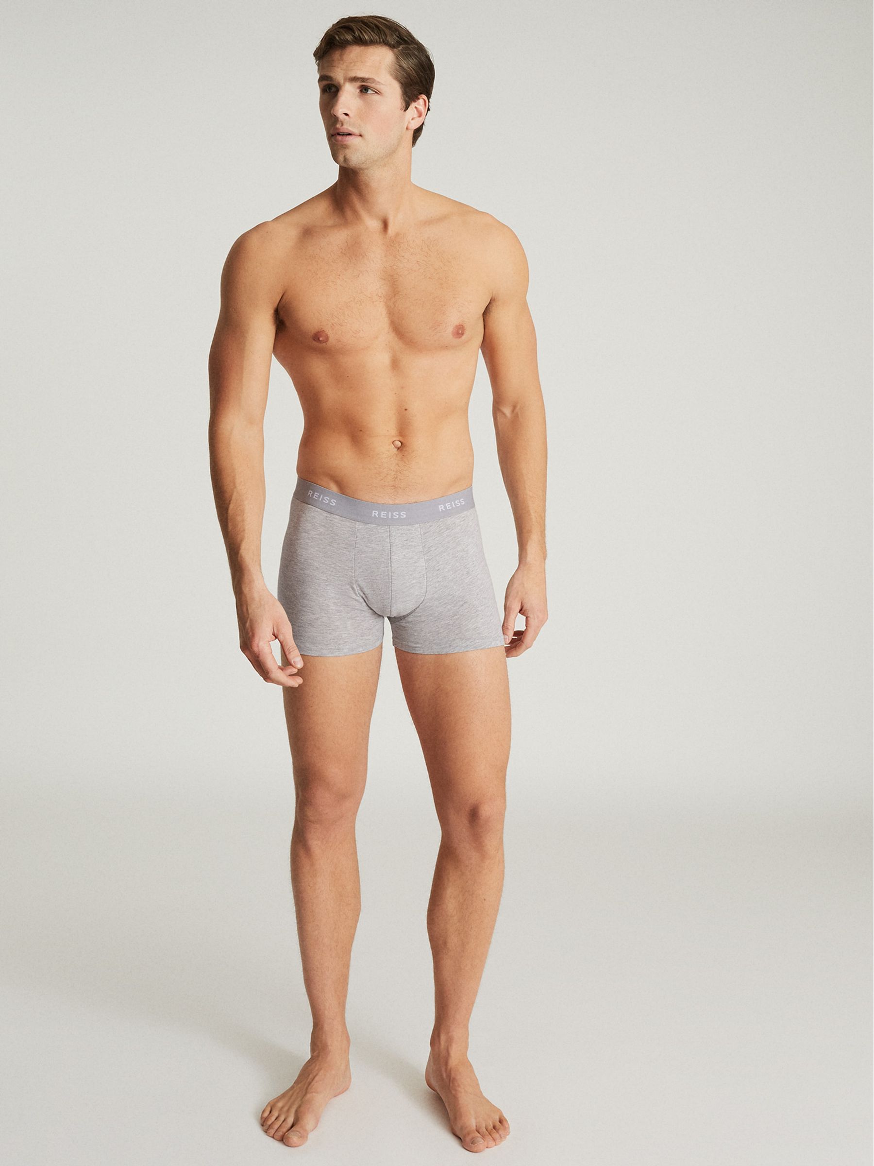 Three Pack Cotton Boxers 3 Pack in Multi - Image 3 of 8