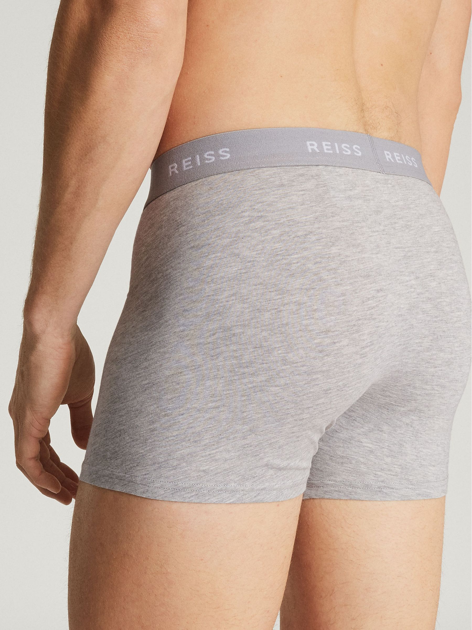 Three Pack Cotton Boxers 3 Pack in Multi - Image 4 of 8
