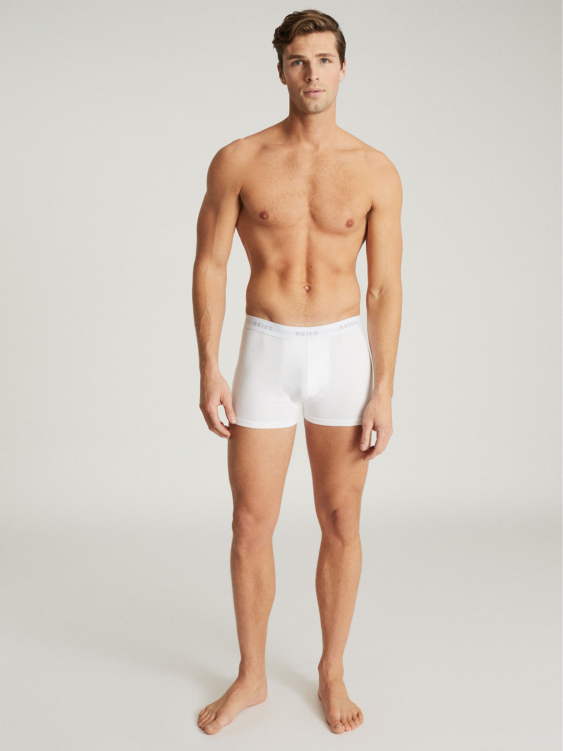 Three Pack Cotton Boxers 3 Pack in Multi - Image 7 of 8