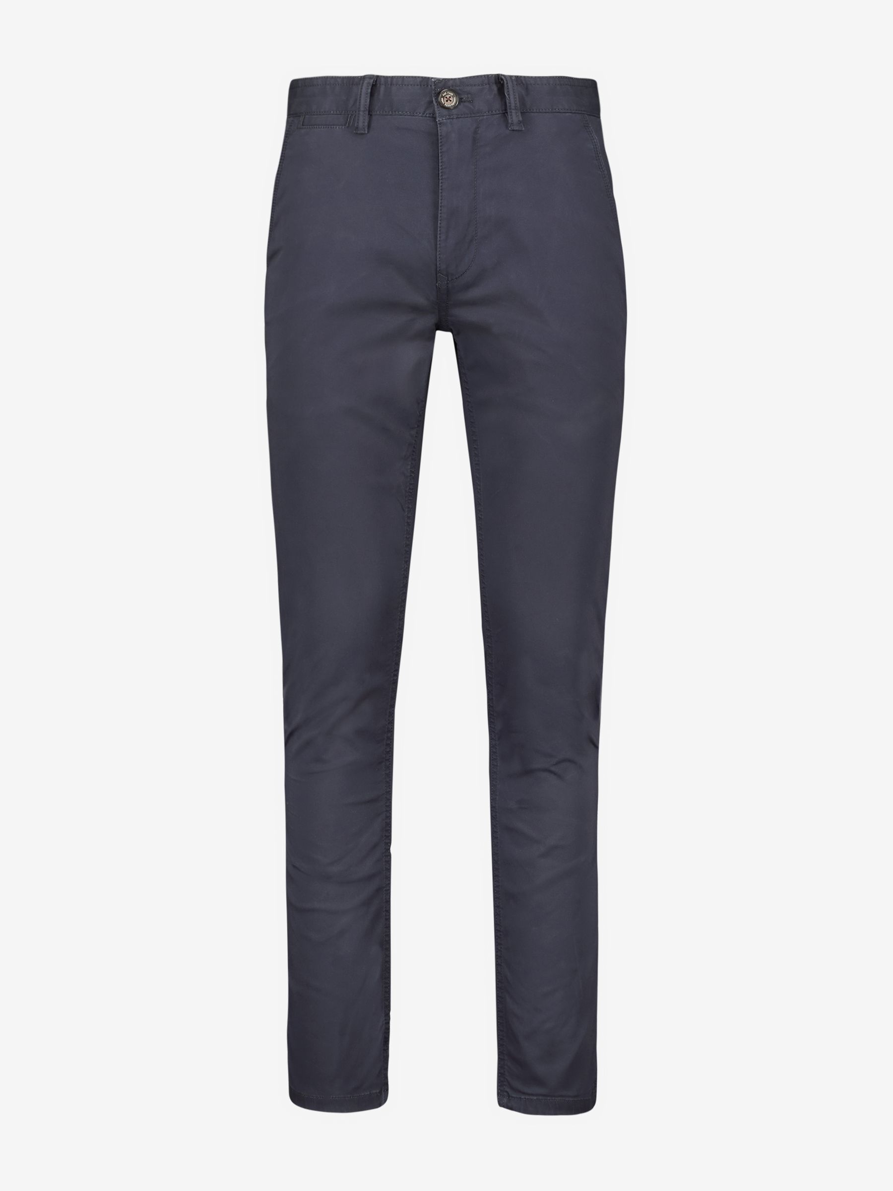 Blue Slim Stretch Chinos - Image 1 of 4