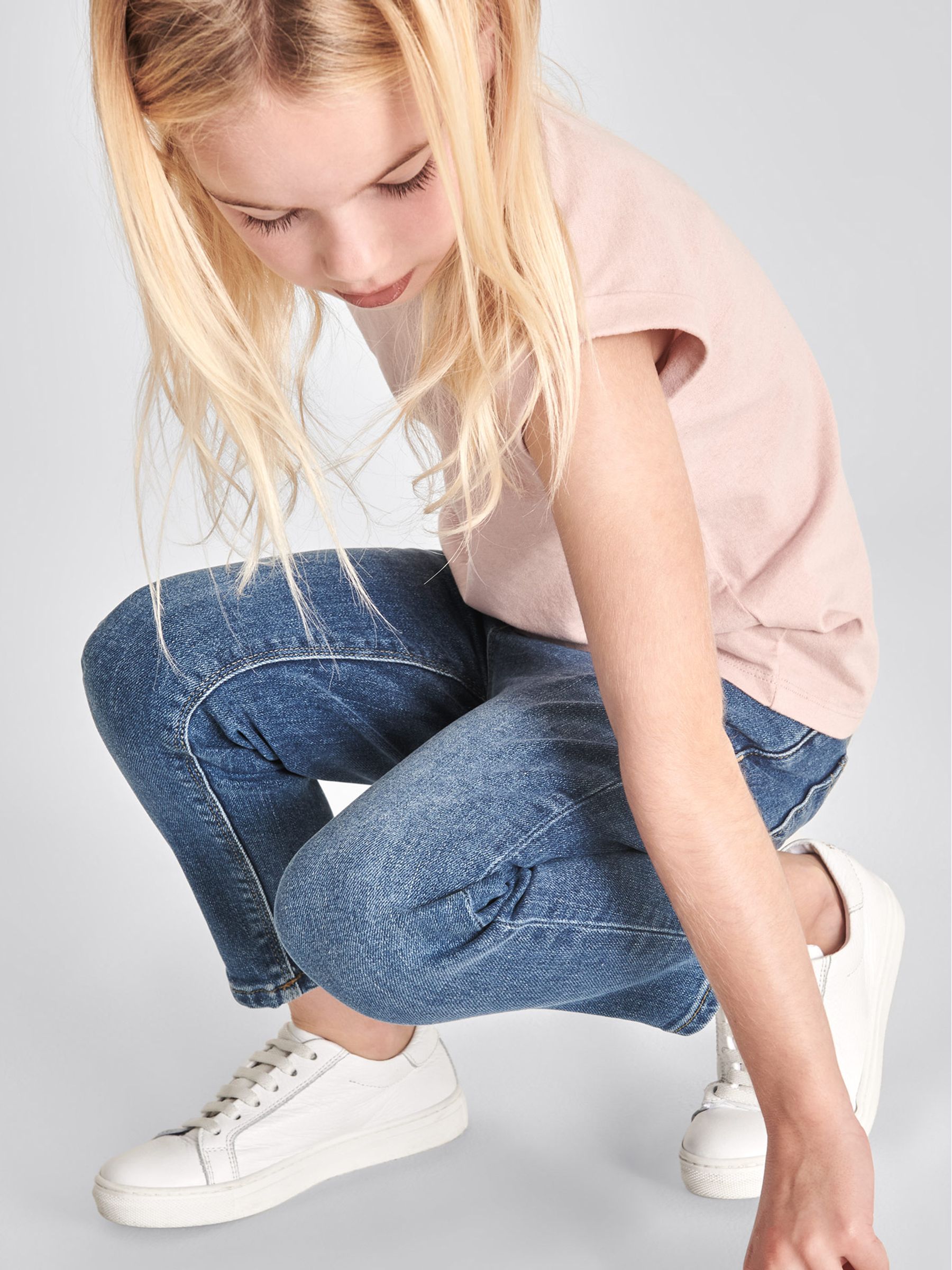 Cotton Jersey T Shirt in Pink - Image 3 of 6