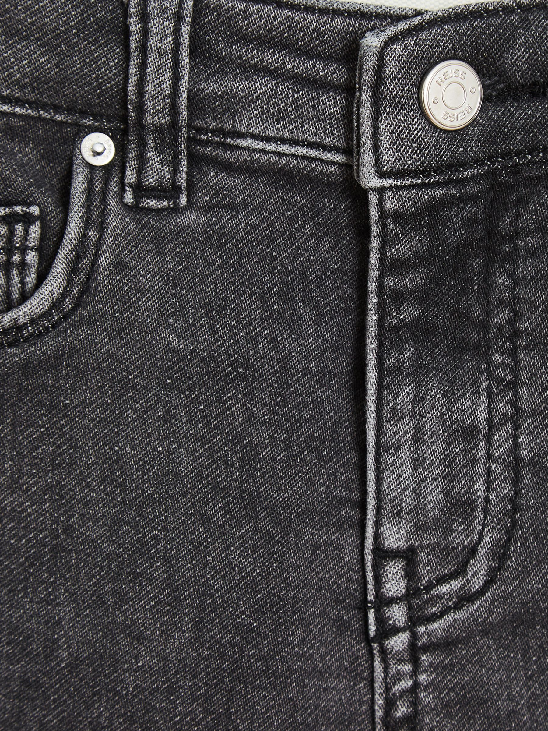 Slim Stretch Cotton Jeans in Black - Image 6 of 6