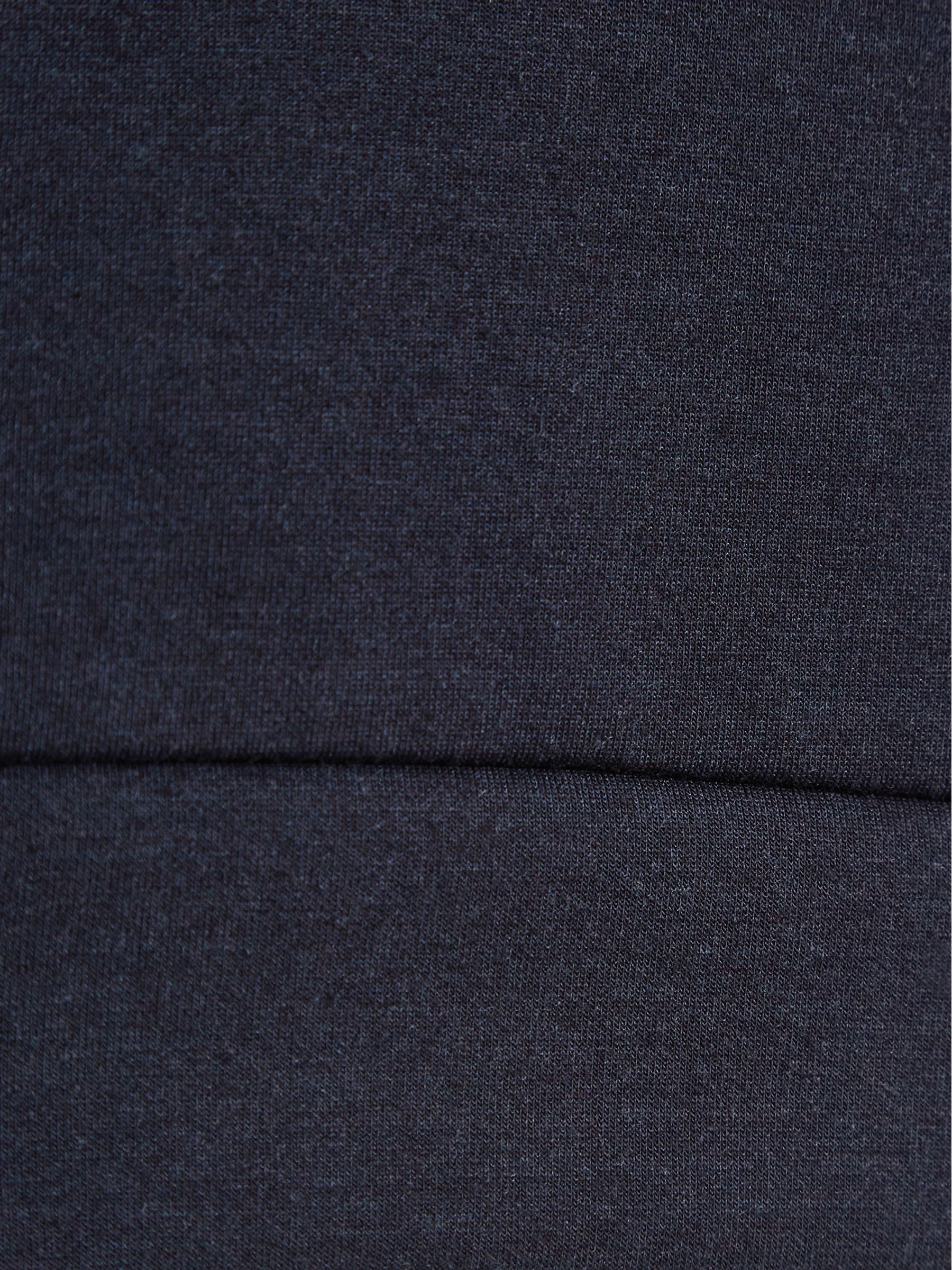 Jersey Hoodie in Navy - Image 6 of 6