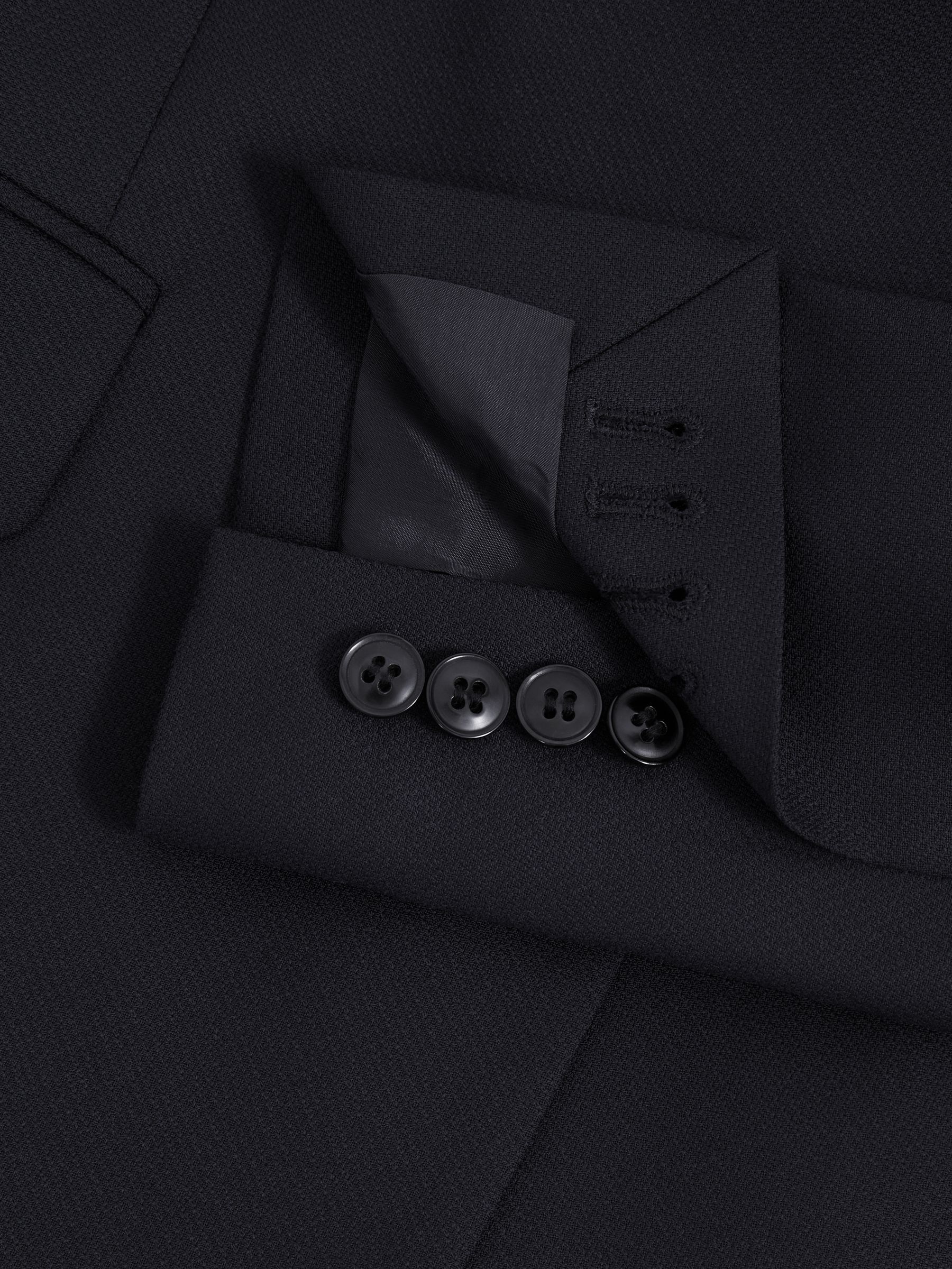 Single Breasted Suit Blazer in Navy - Image 6 of 7