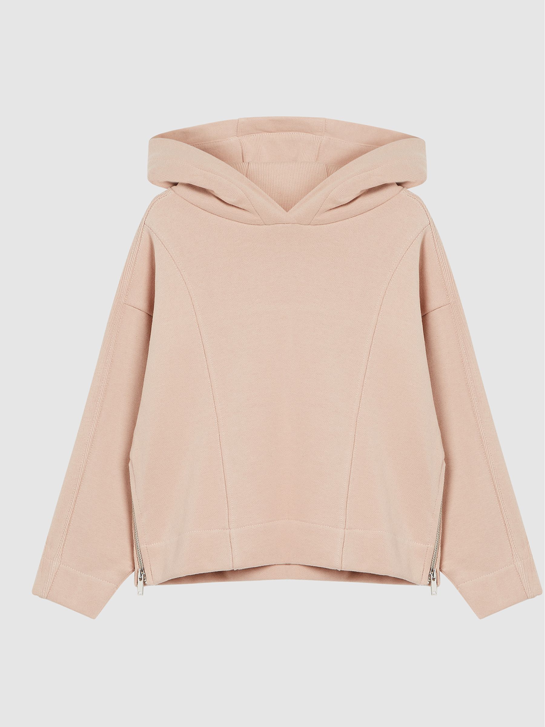Jersey Hoodie in Blush - Image 2 of 6