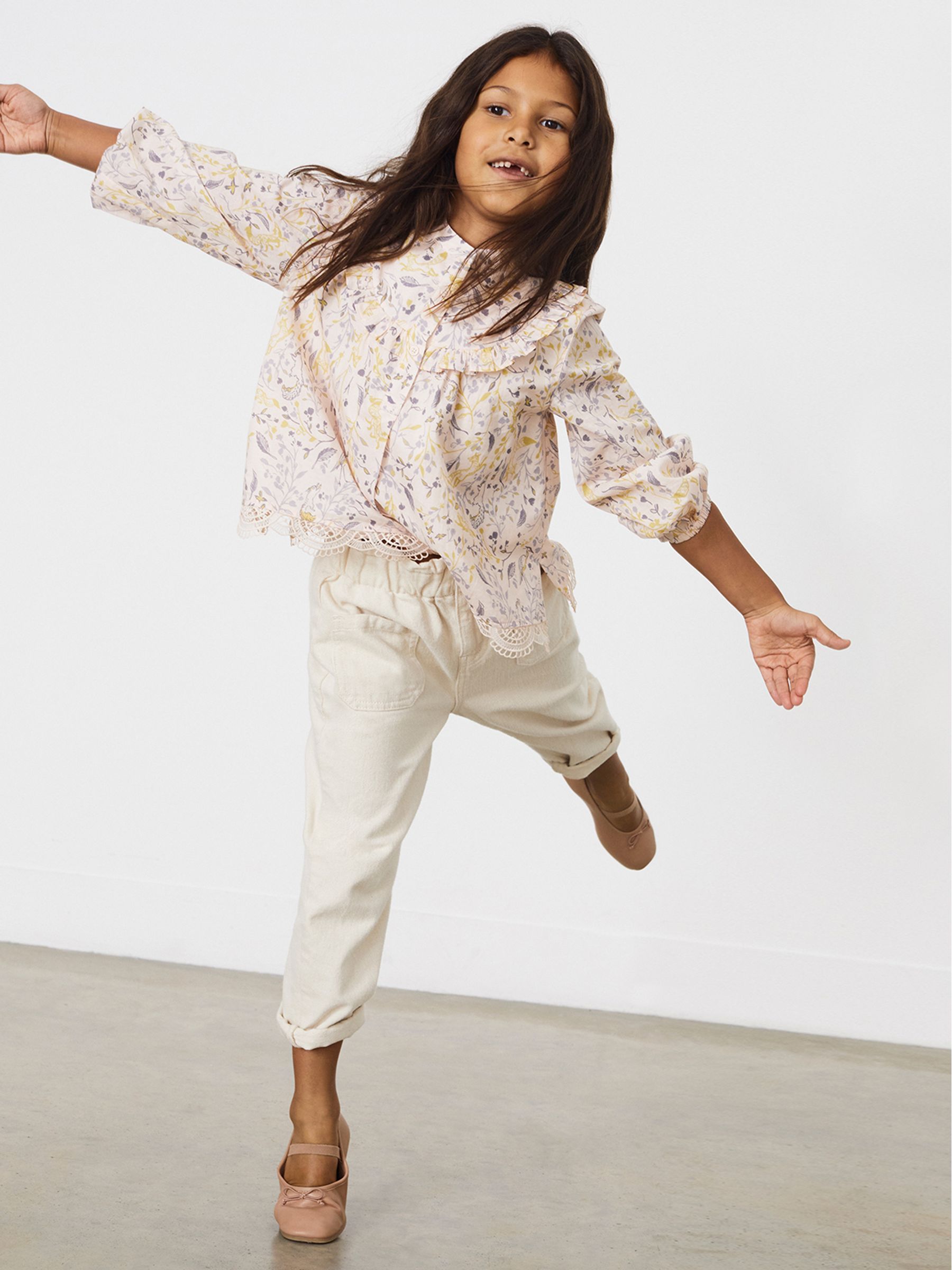 Floral Print Blouse in Pink - Image 1 of 7