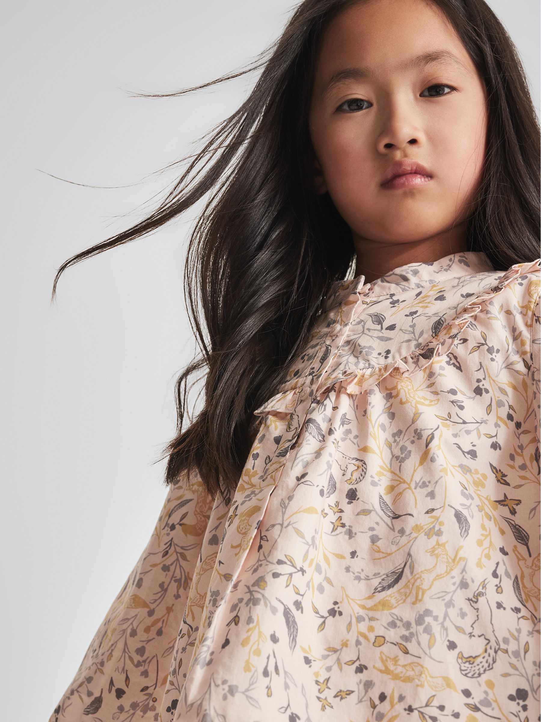 Floral Print Blouse in Pink - Image 7 of 7