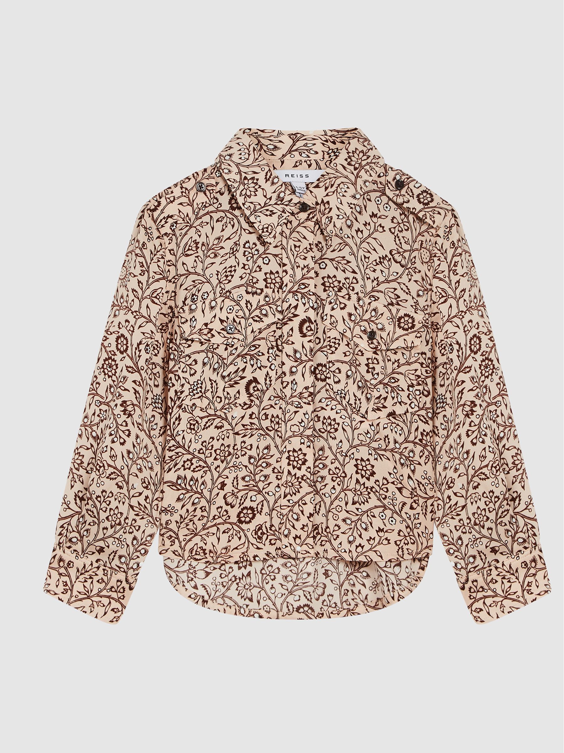 Floral Print Top in Pink - Image 2 of 6