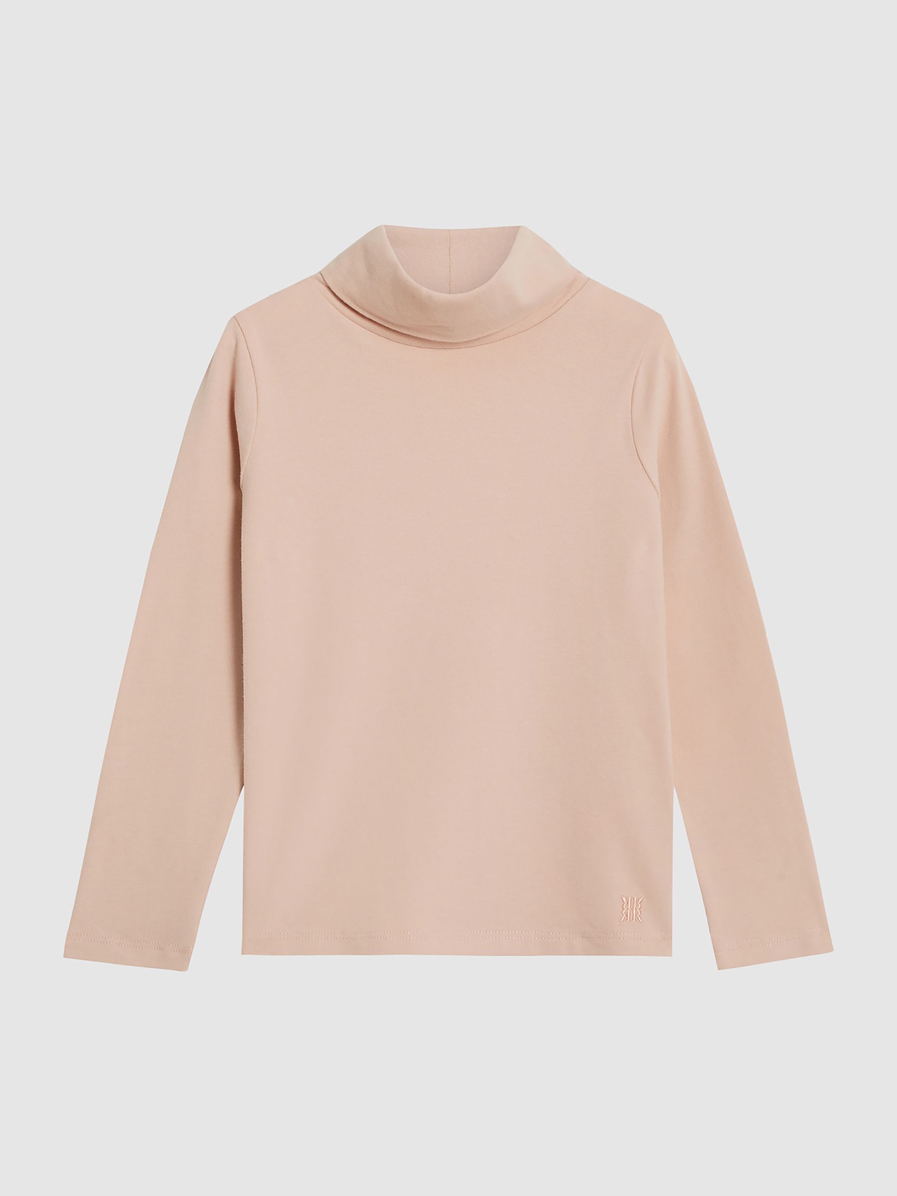 Roll Neck Top in Pink - Image 2 of 7