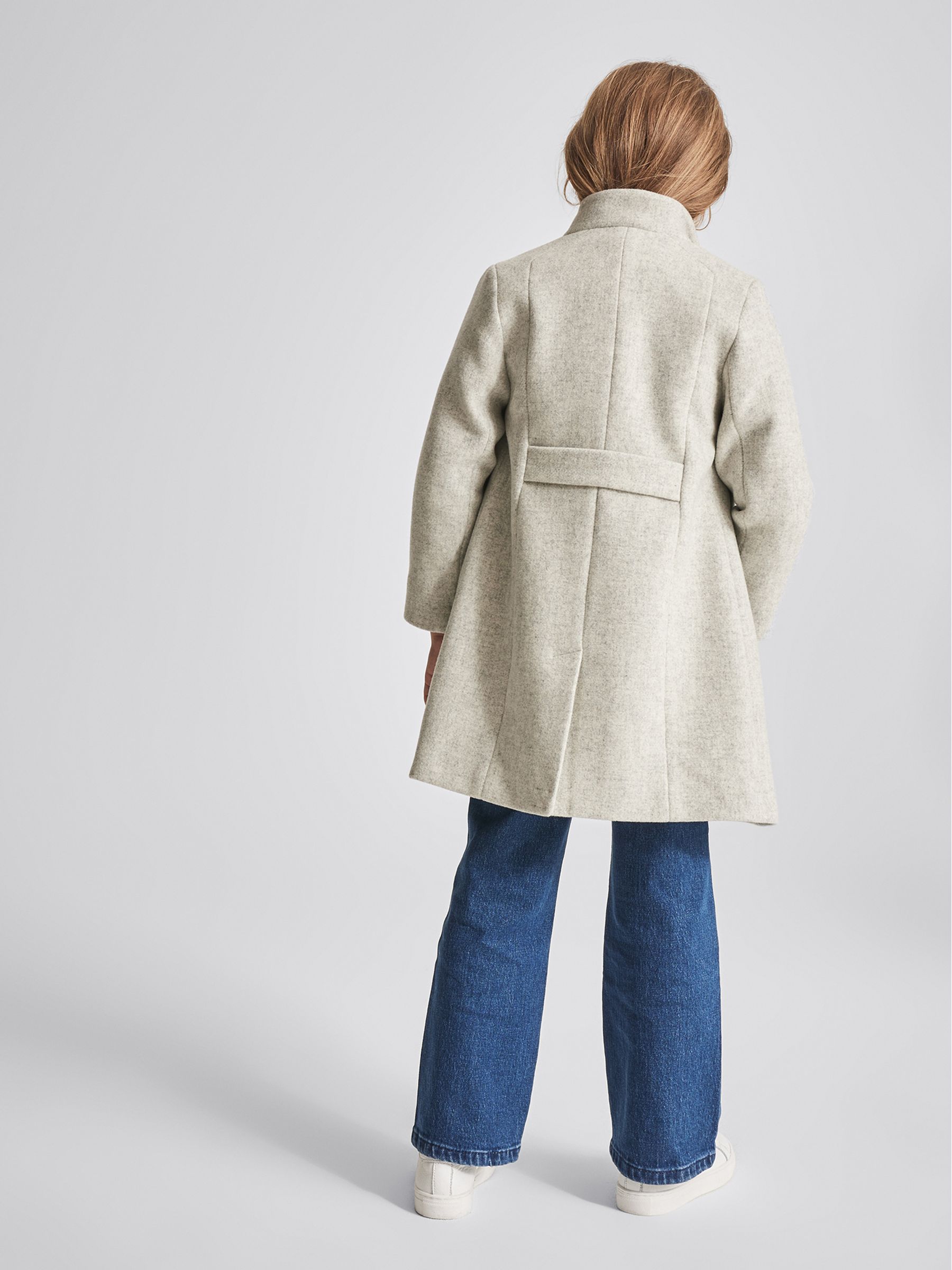 Wool Coat in Grey - Image 5 of 7
