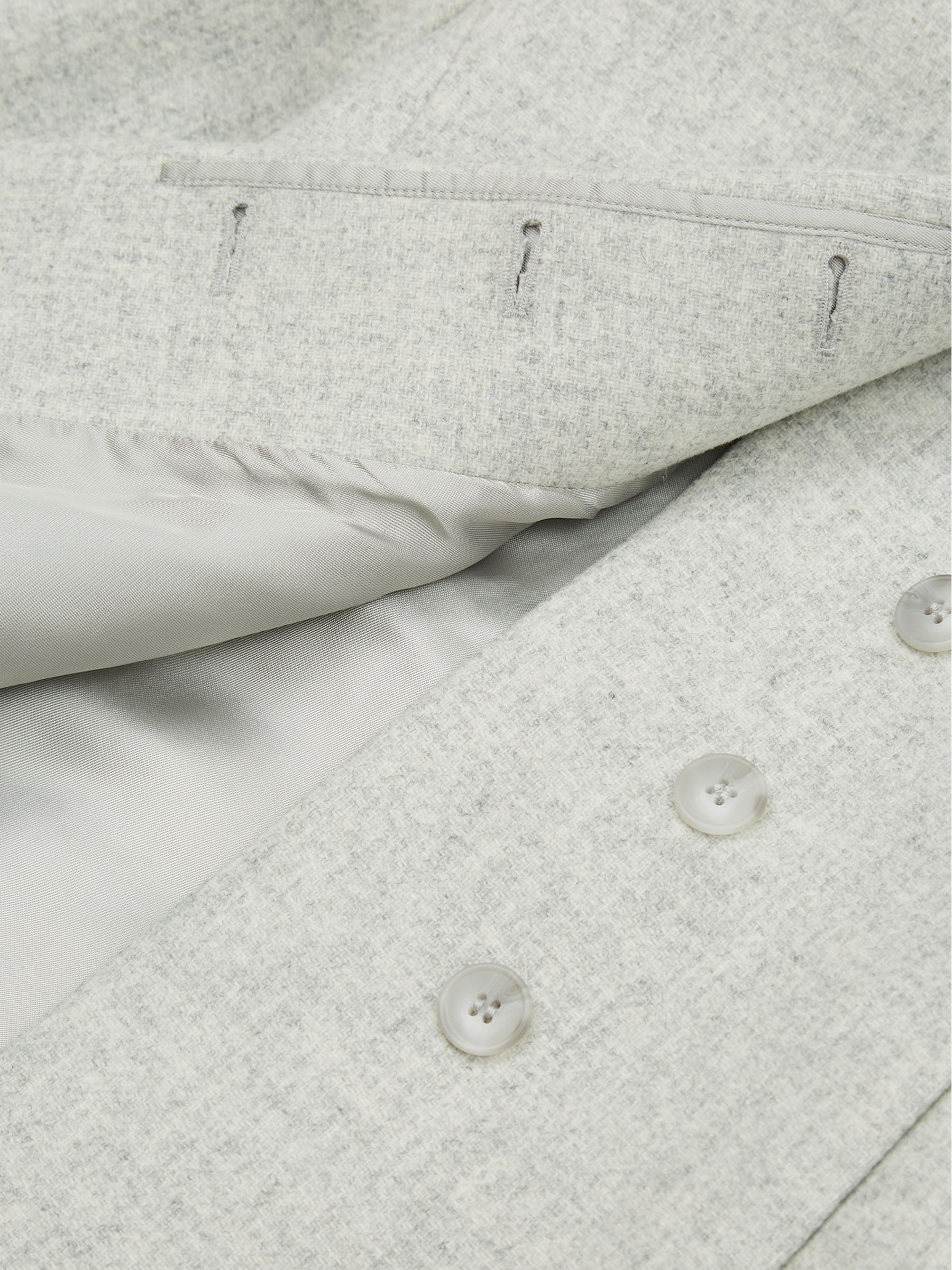Wool Coat in Grey - Image 6 of 7