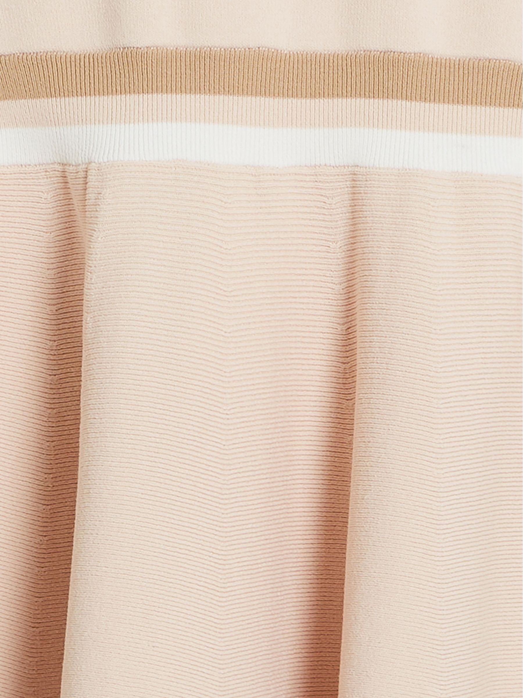 Colour Block Knitted Dress in Pink - Image 6 of 6