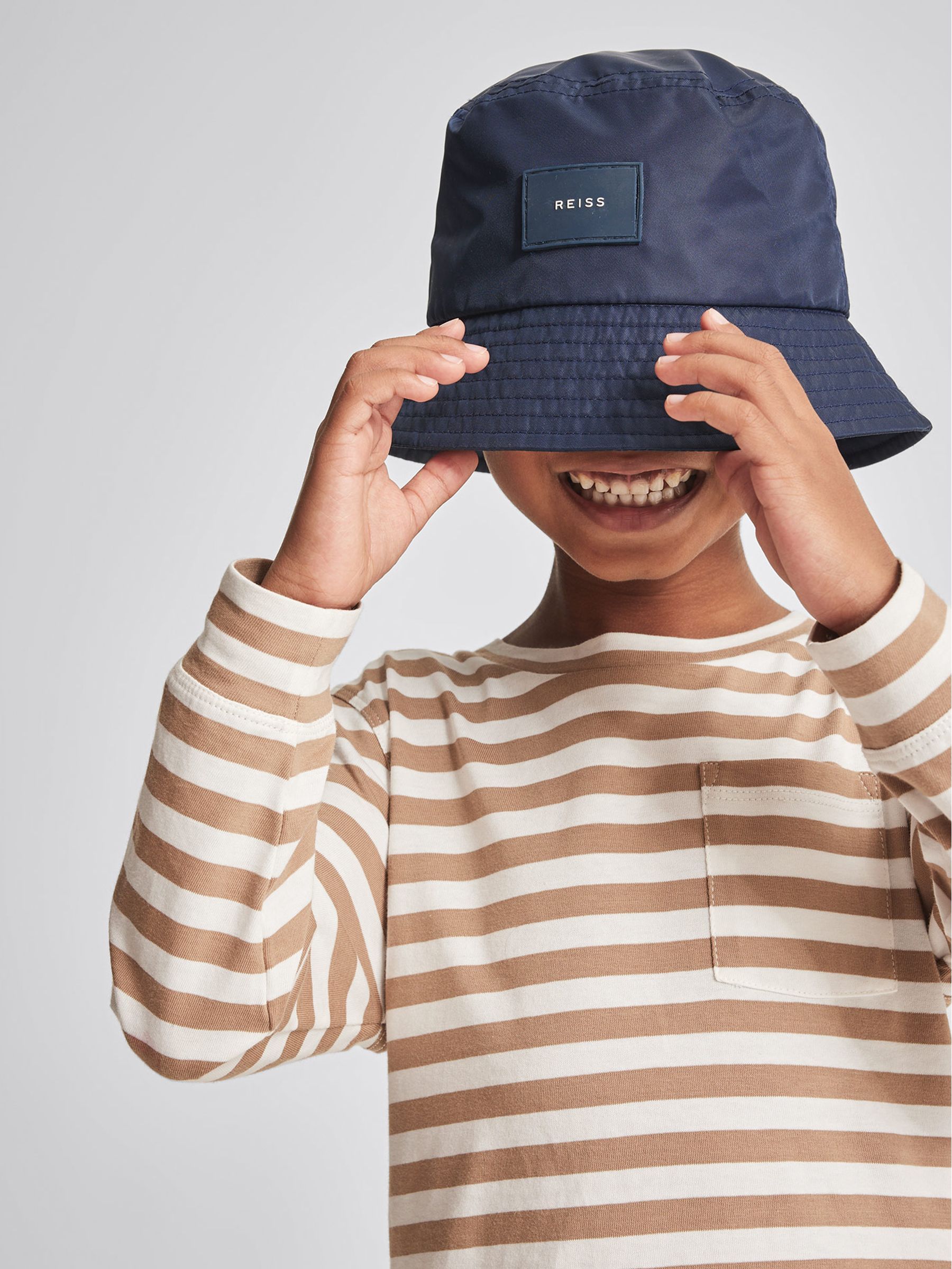 Nylon Bucket in Navy - Image 4 of 7
