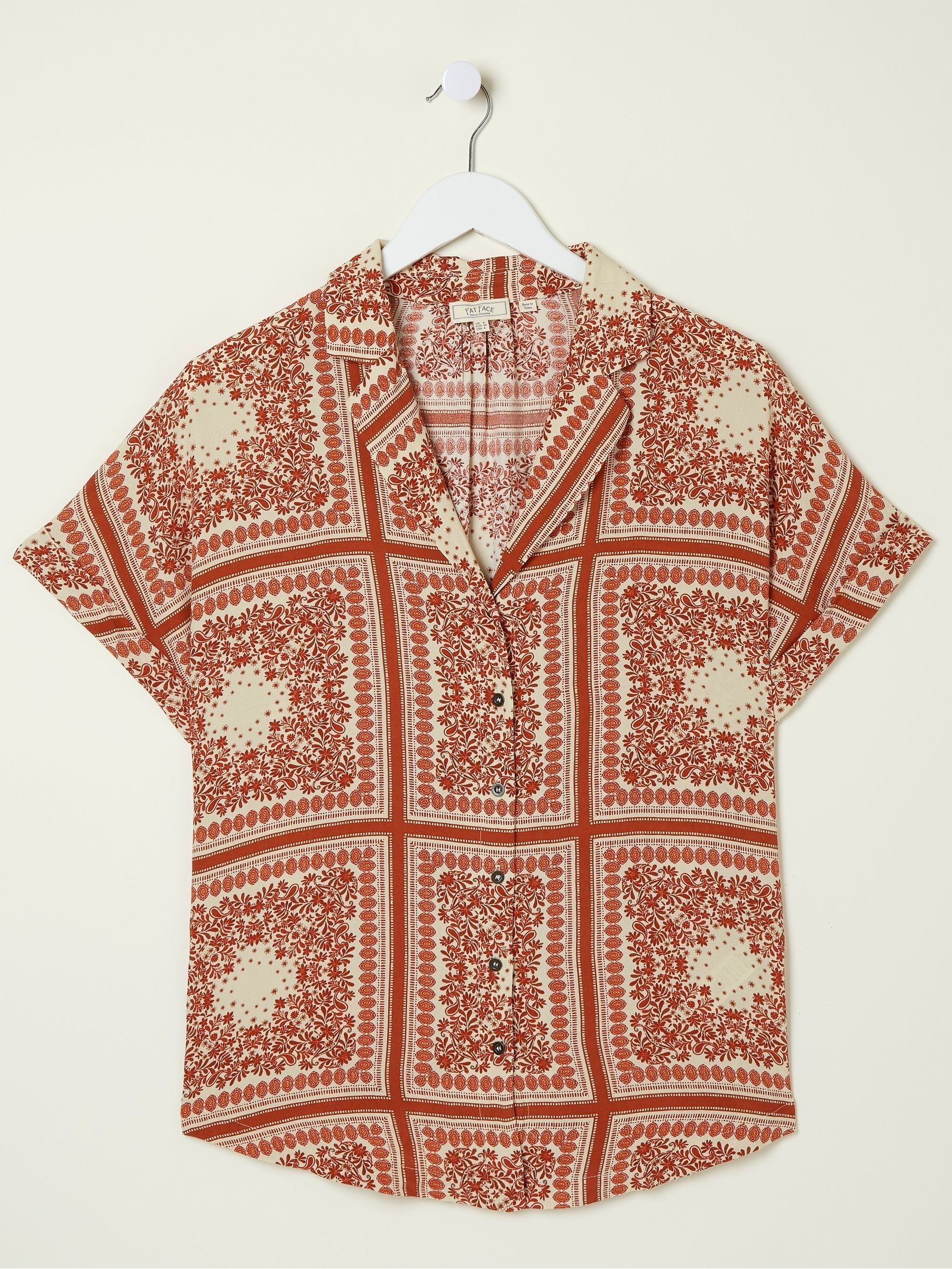 Natural Aniyah Bandana Shirt - Image 5 of 5