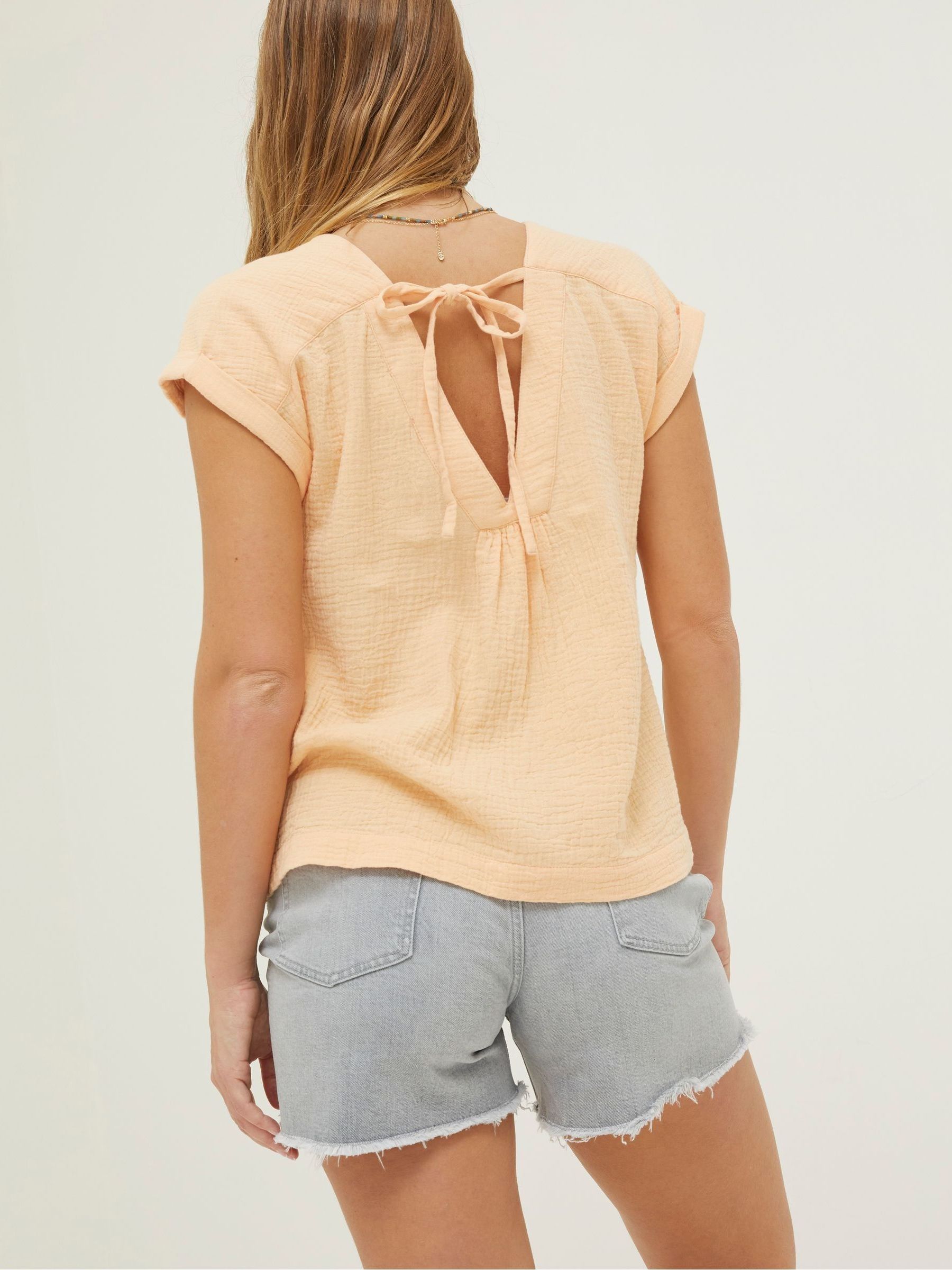 Orange Sadie Blouse - Image 2 of 5
