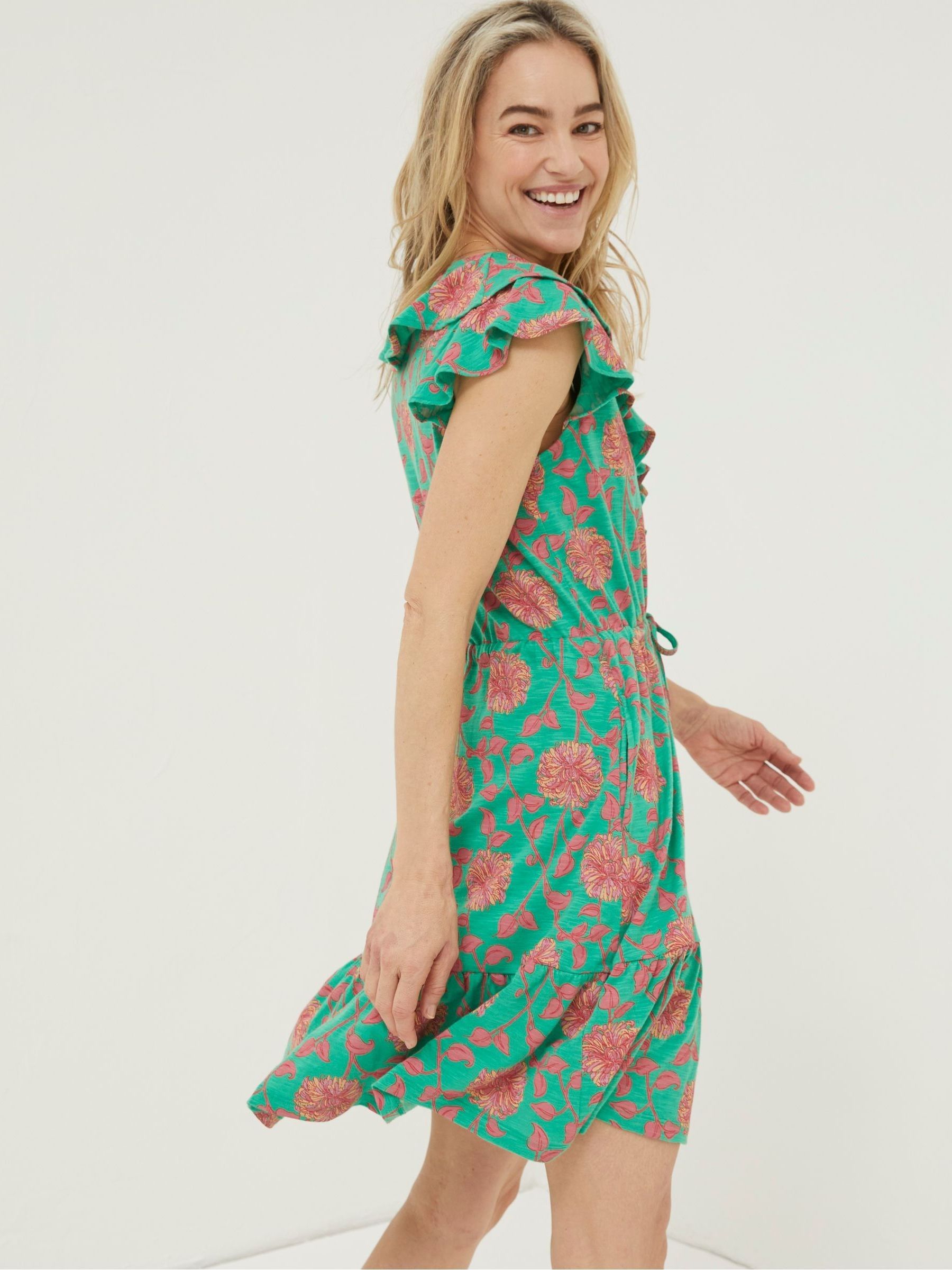 Green Riley Bali Jersey Dress - Image 2 of 5