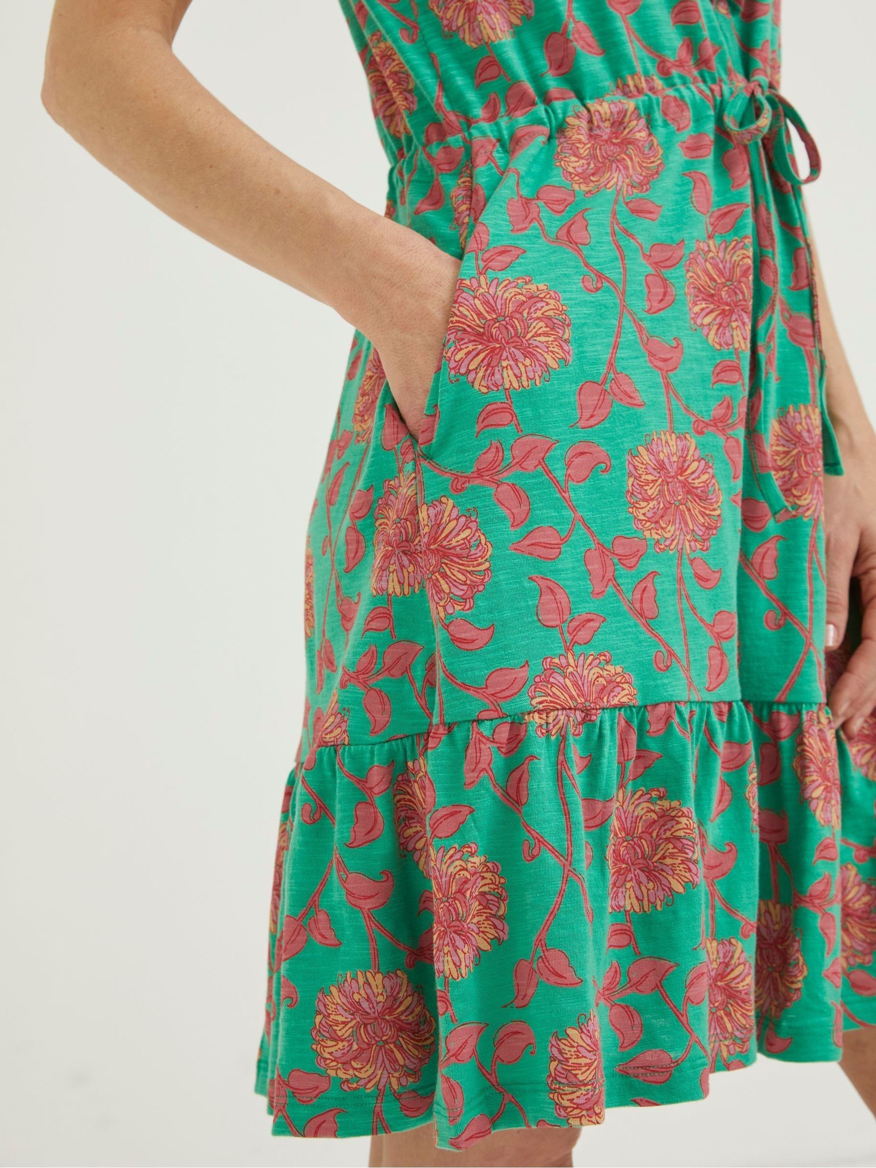 Green Riley Bali Jersey Dress - Image 4 of 5