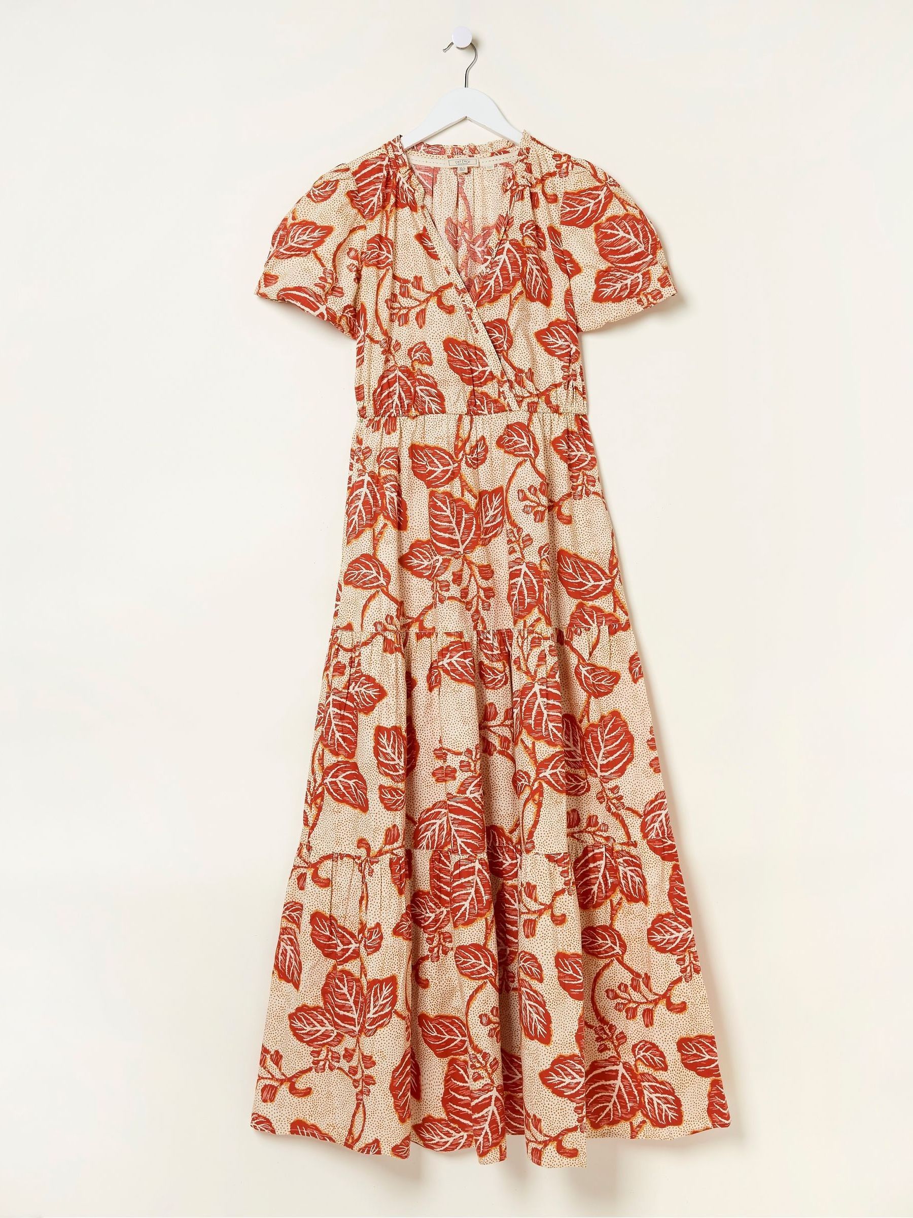 Cream Aubrey Vine Floral Maxi Dress - Image 6 of 6