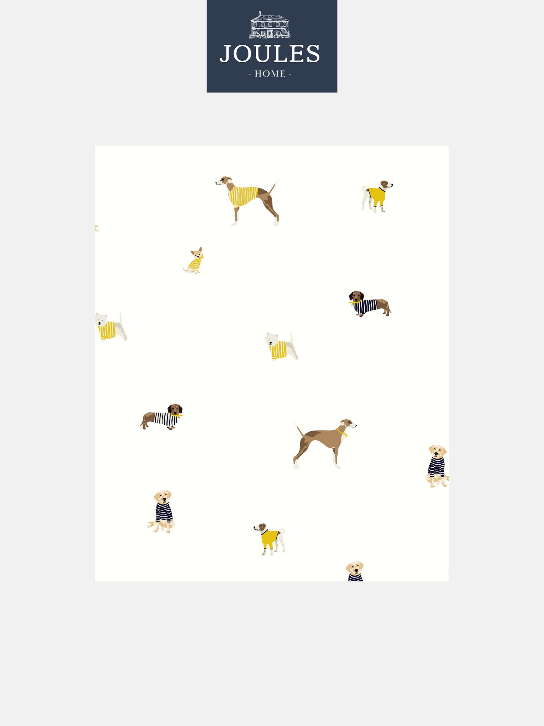 Creme Harbour Dogs Wallpaper - Image 2 of 3