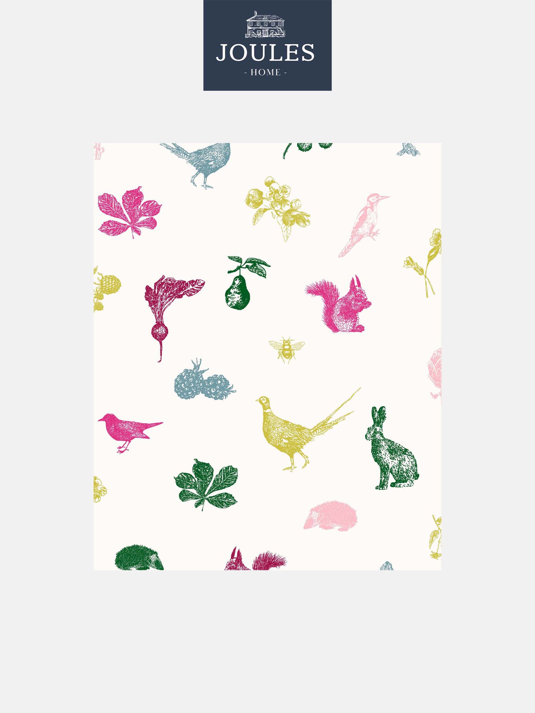 Creme Multi Etched Woodland Wallpaper - Image 2 of 3