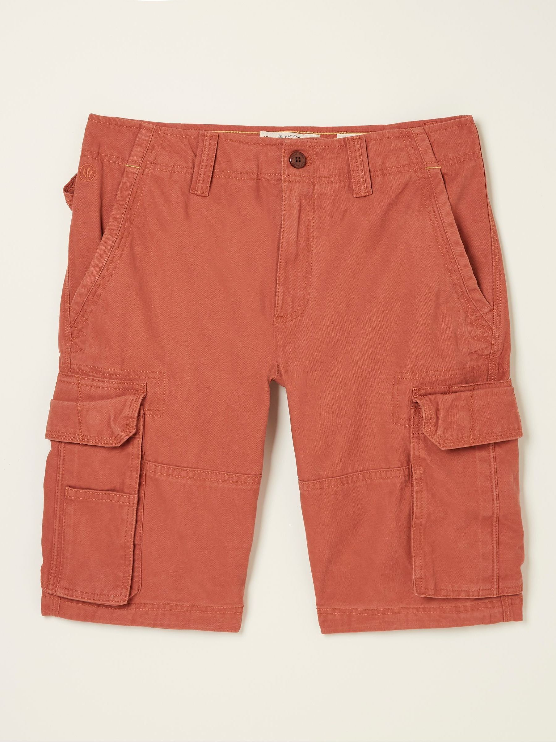 Orange Breakyard Cargo Shorts - Image 4 of 4