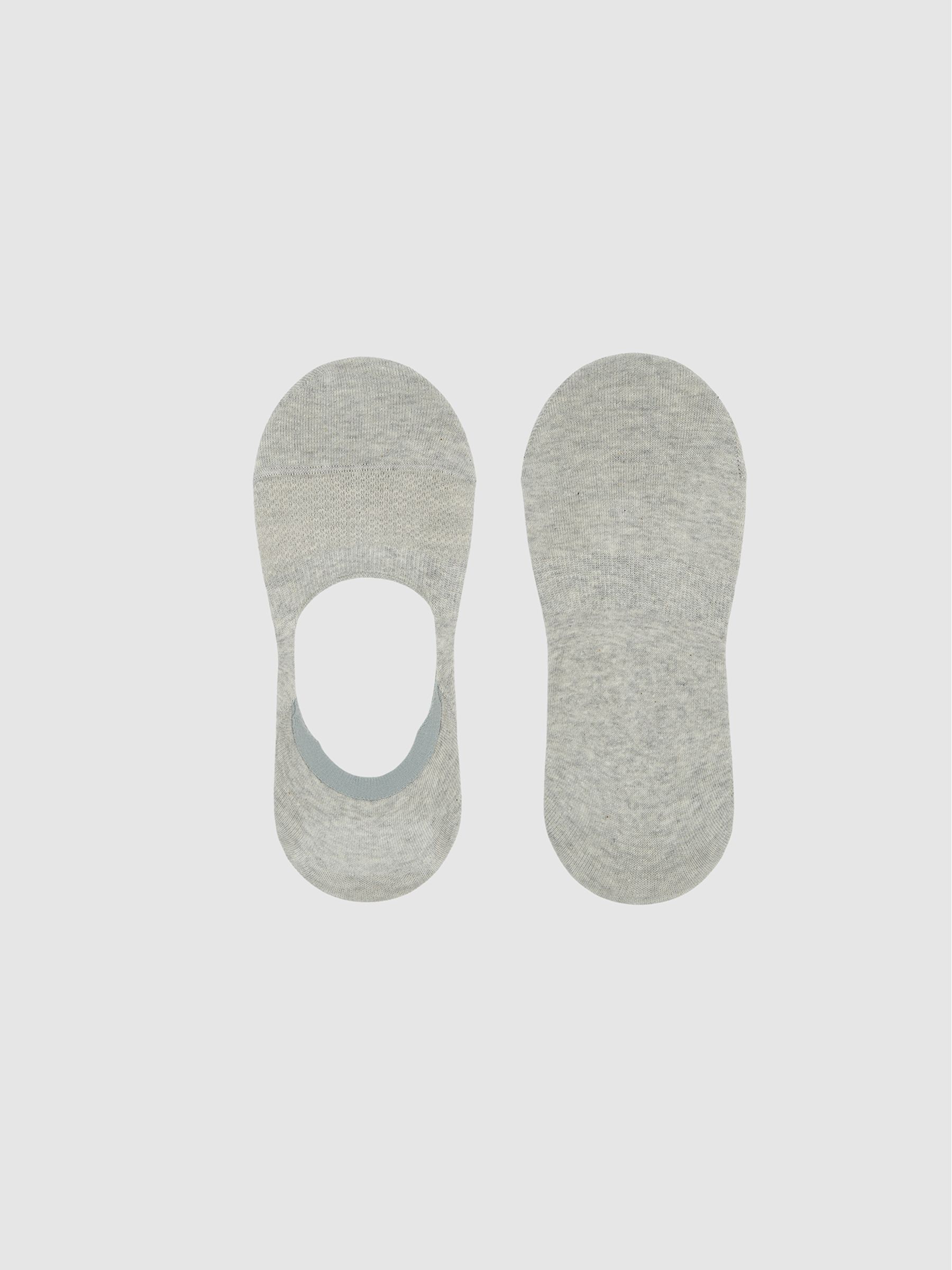 Trainer Socks in Grey Melange - Image 1 of 1 Trainer Socks in Grey Melange - Image 1 of 1