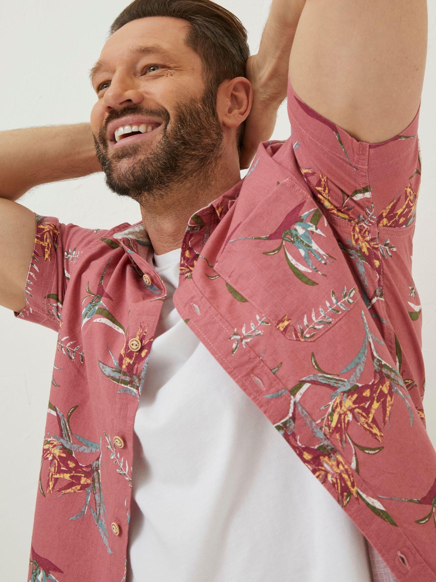Pink Paradise Print Shirt - Image 3 of 4