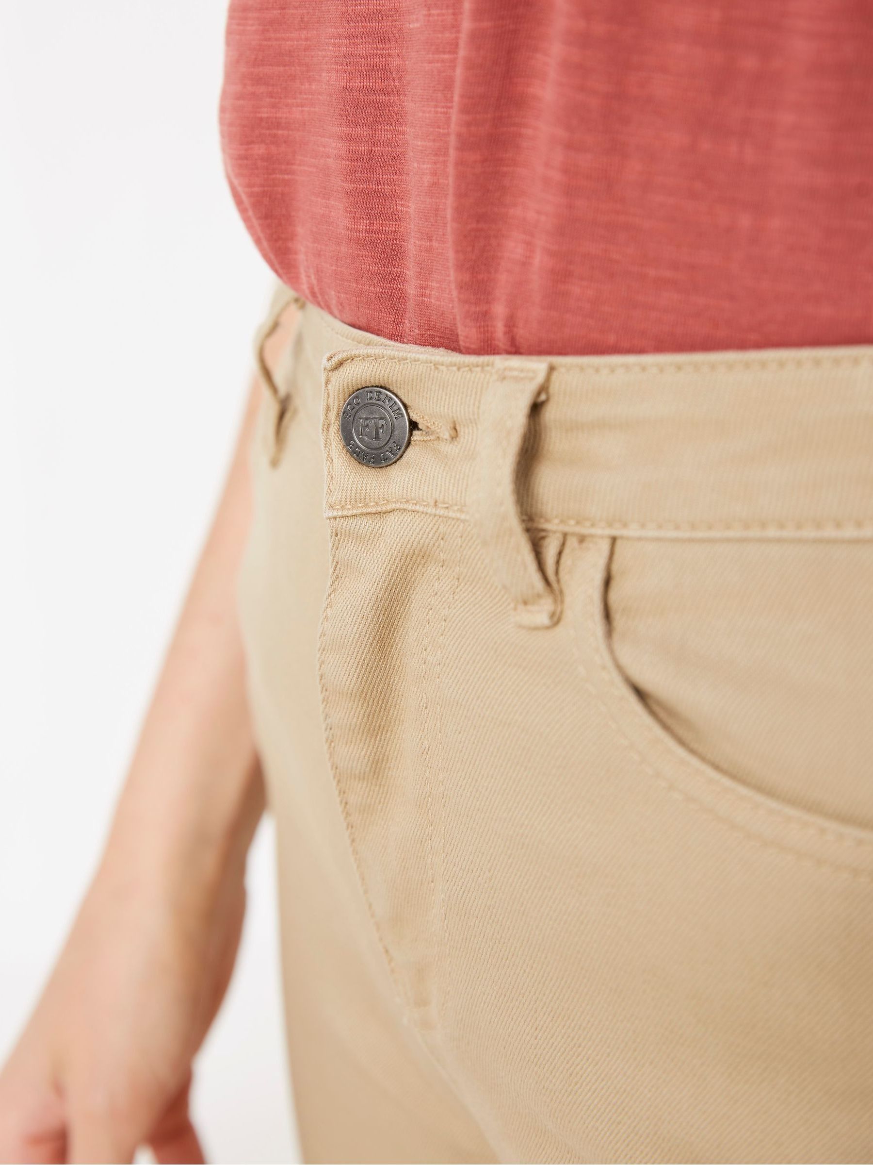 Natural Hamble Capri Jeans - Image 3 of 4