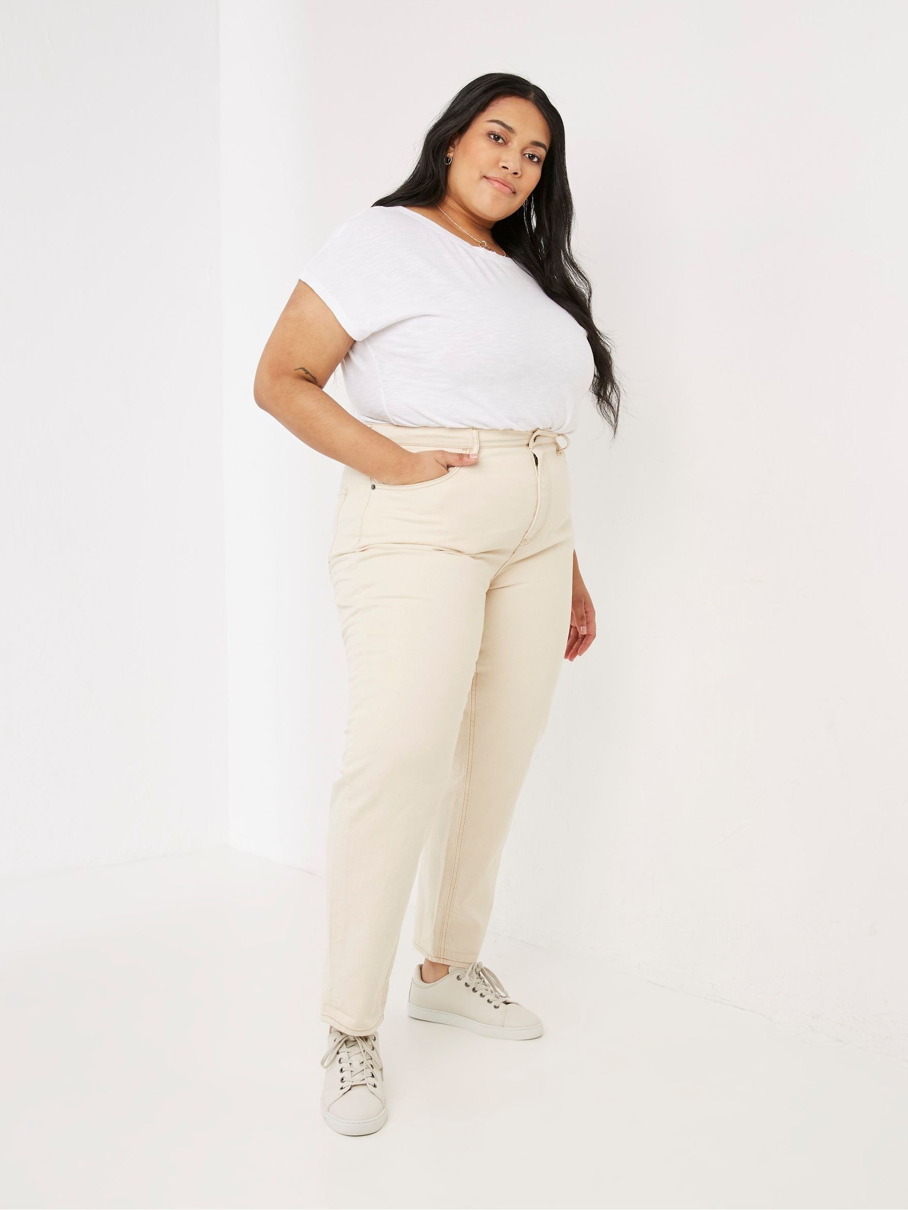 Natural Mom Jeans - Image 3 of 4