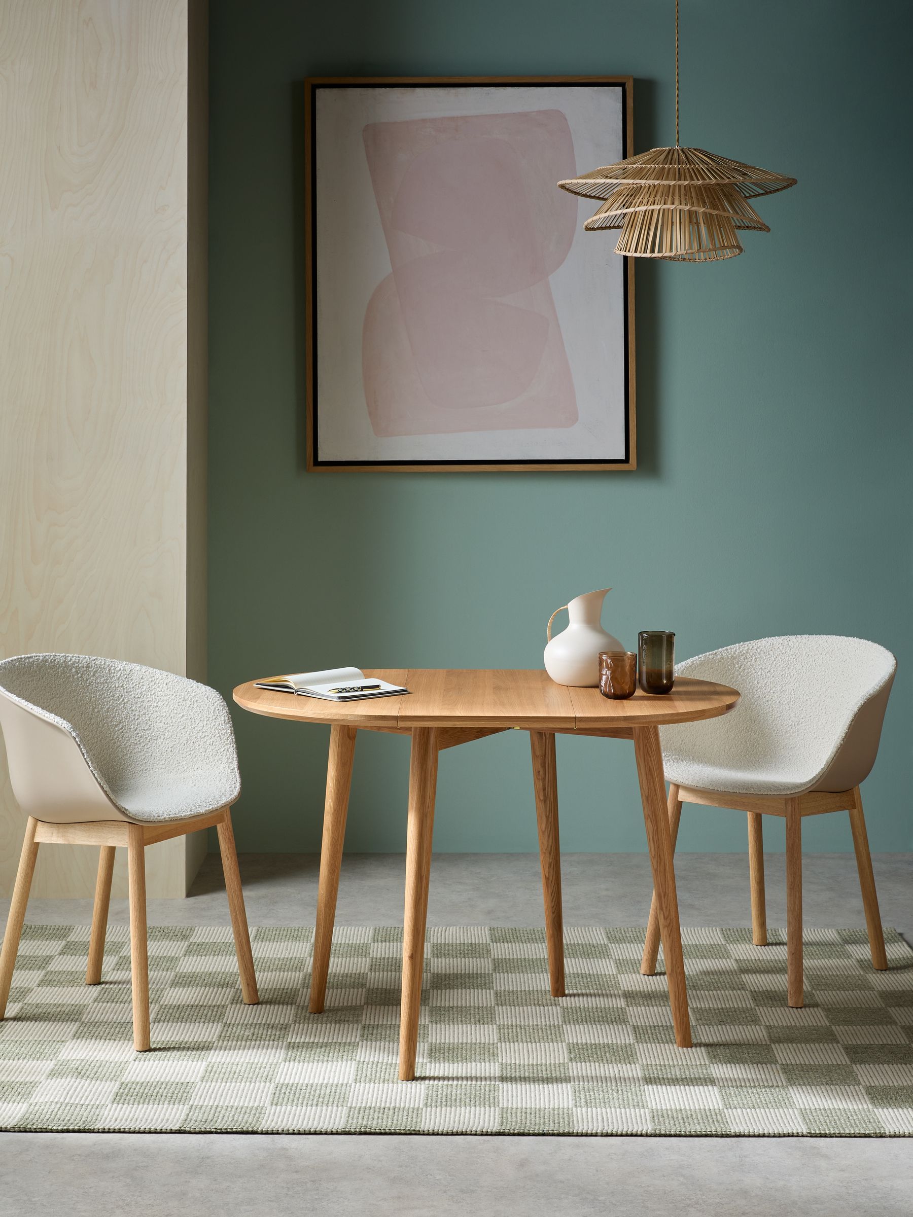 Deauville Drop Leaf Dining Table in Oak - Image 1 of 5