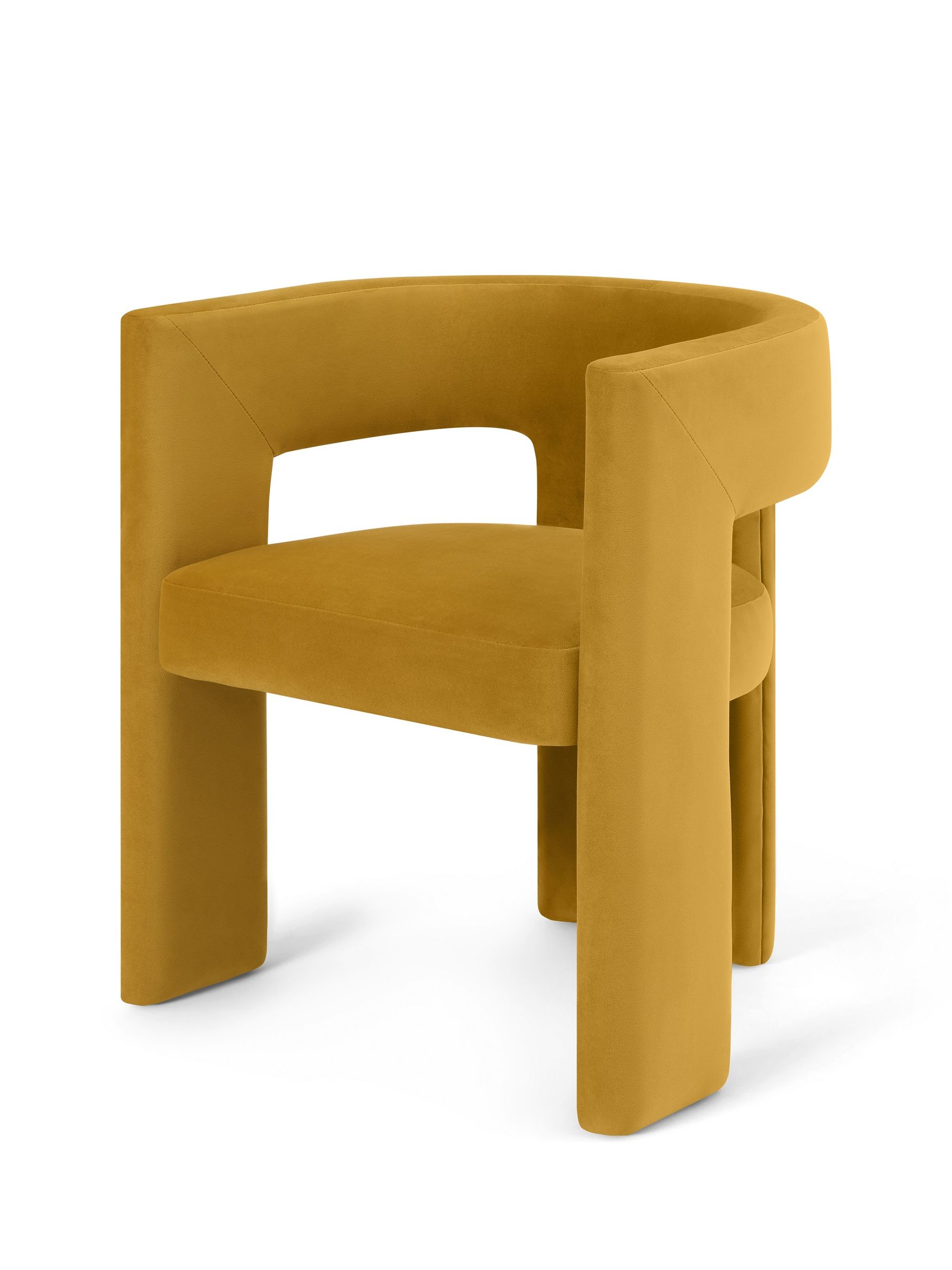 Kalaspel Dining Chair in Ochre Yellow - Image 2 of 4