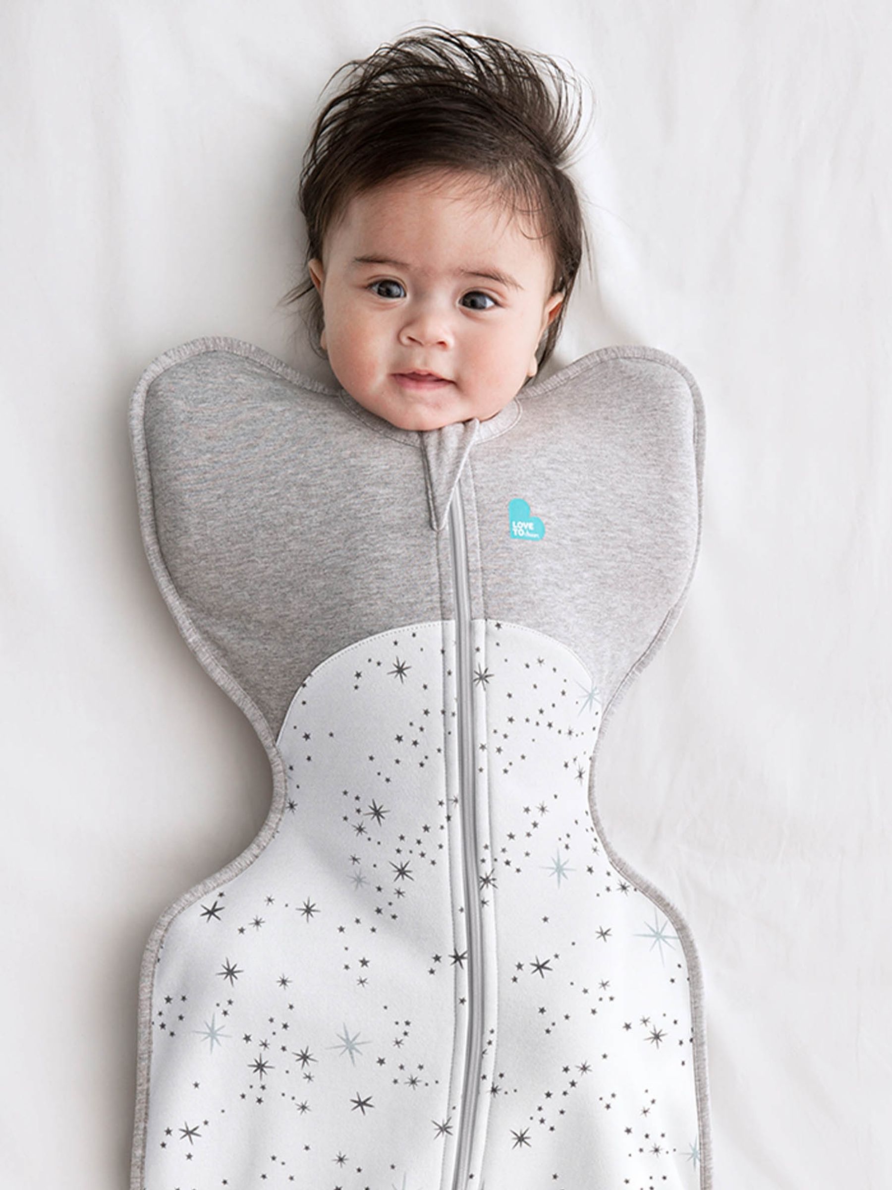 White Love To Dream Swaddle Up™ Cotton All Seasons White - Image 1 of 7