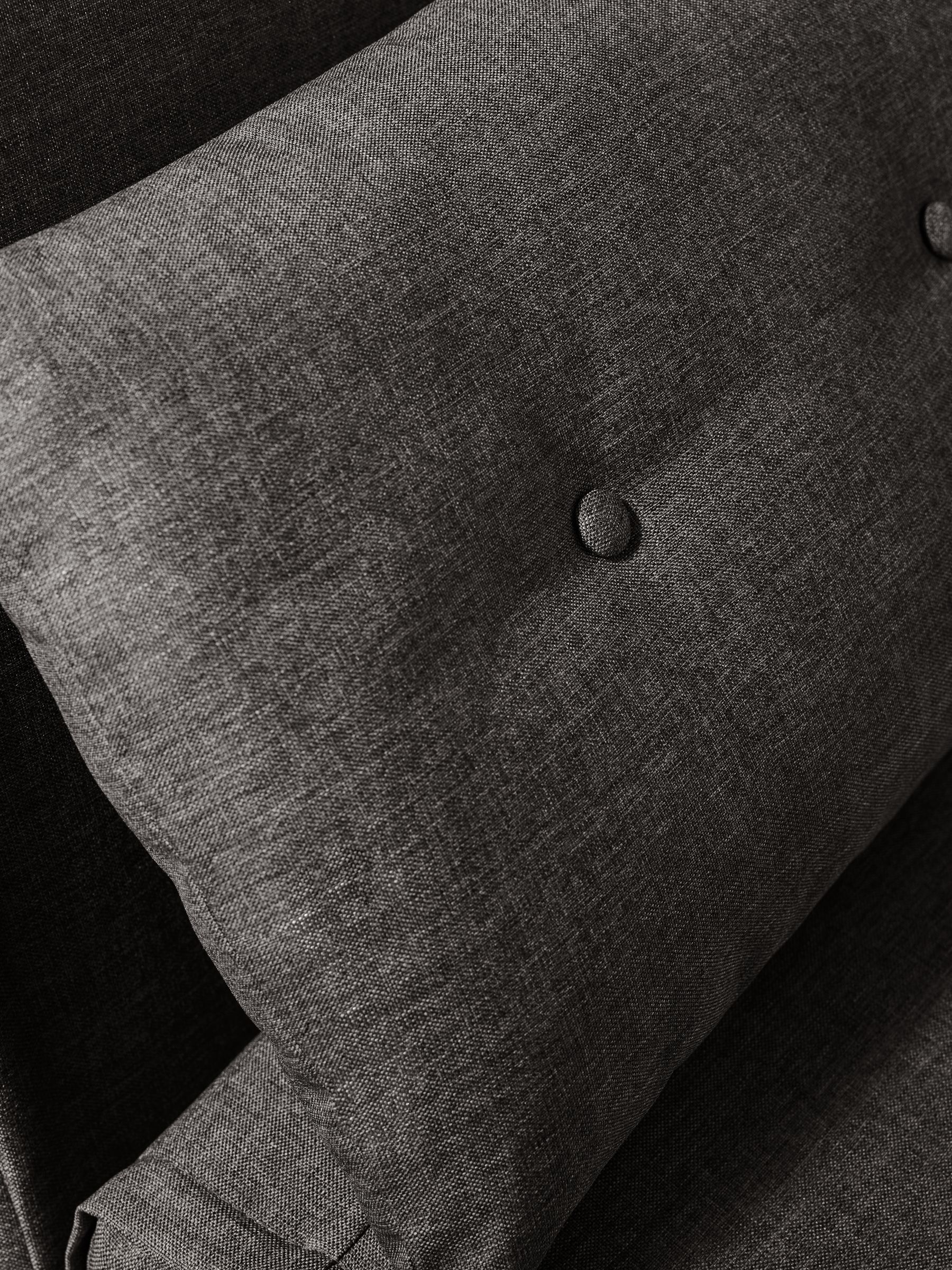 Haru 2 Seater Sofa Bed in Marshmallow Grey - Image 4 of 7