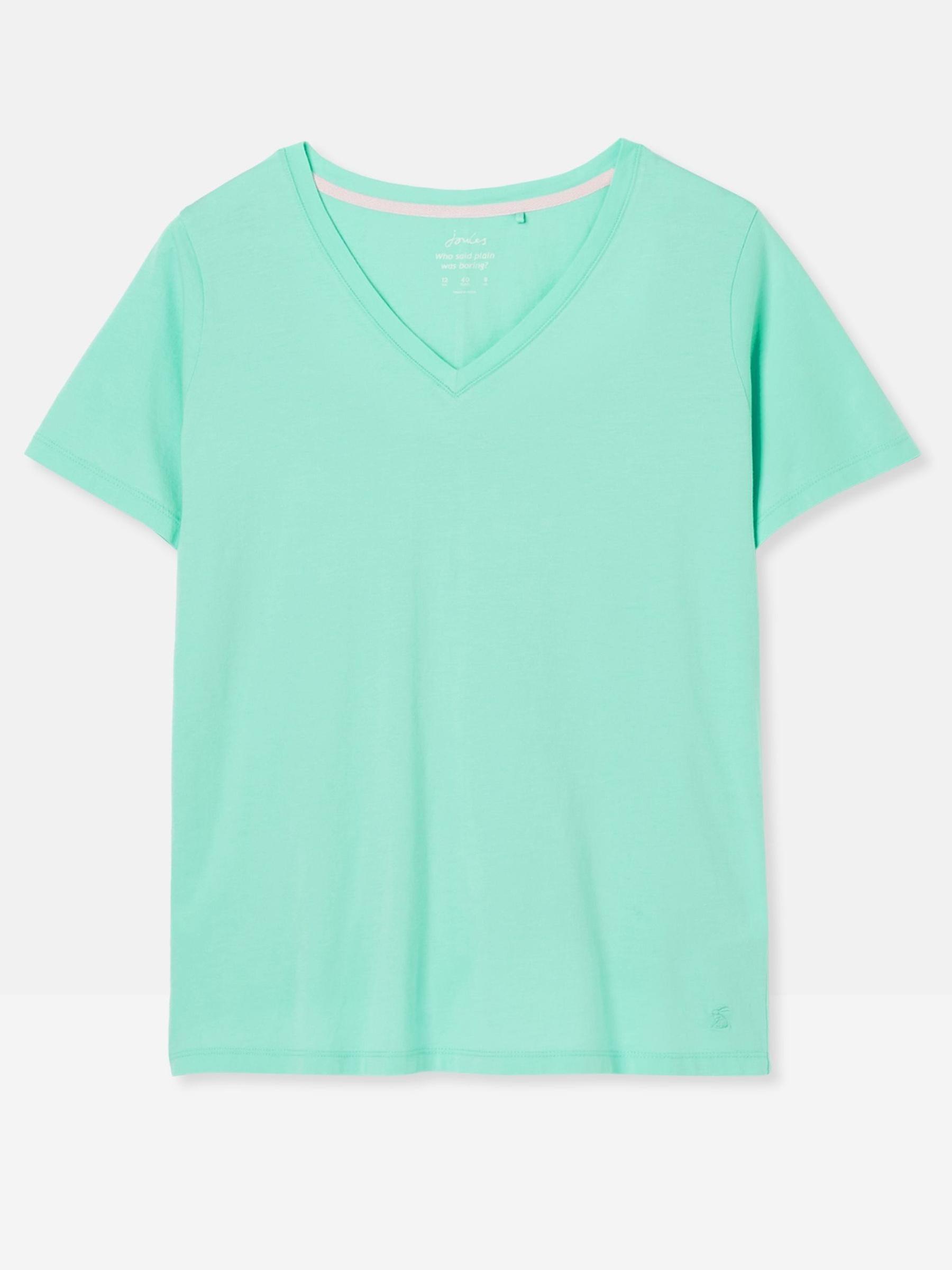 Emily Blue V Neck T-shirt - Image 5 of 5