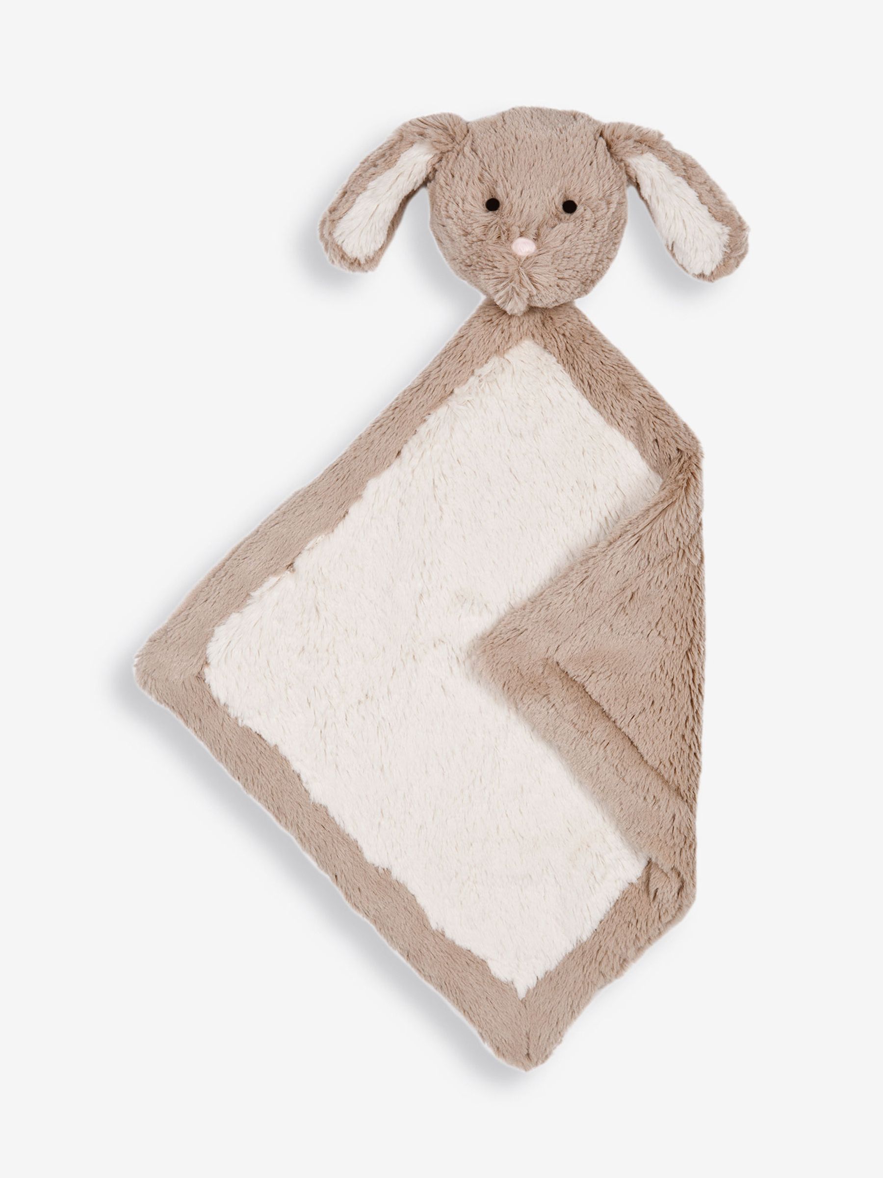 Personalised Plush Bunny Blankie Blue Embroidery in Bunny - Image 2 of 3