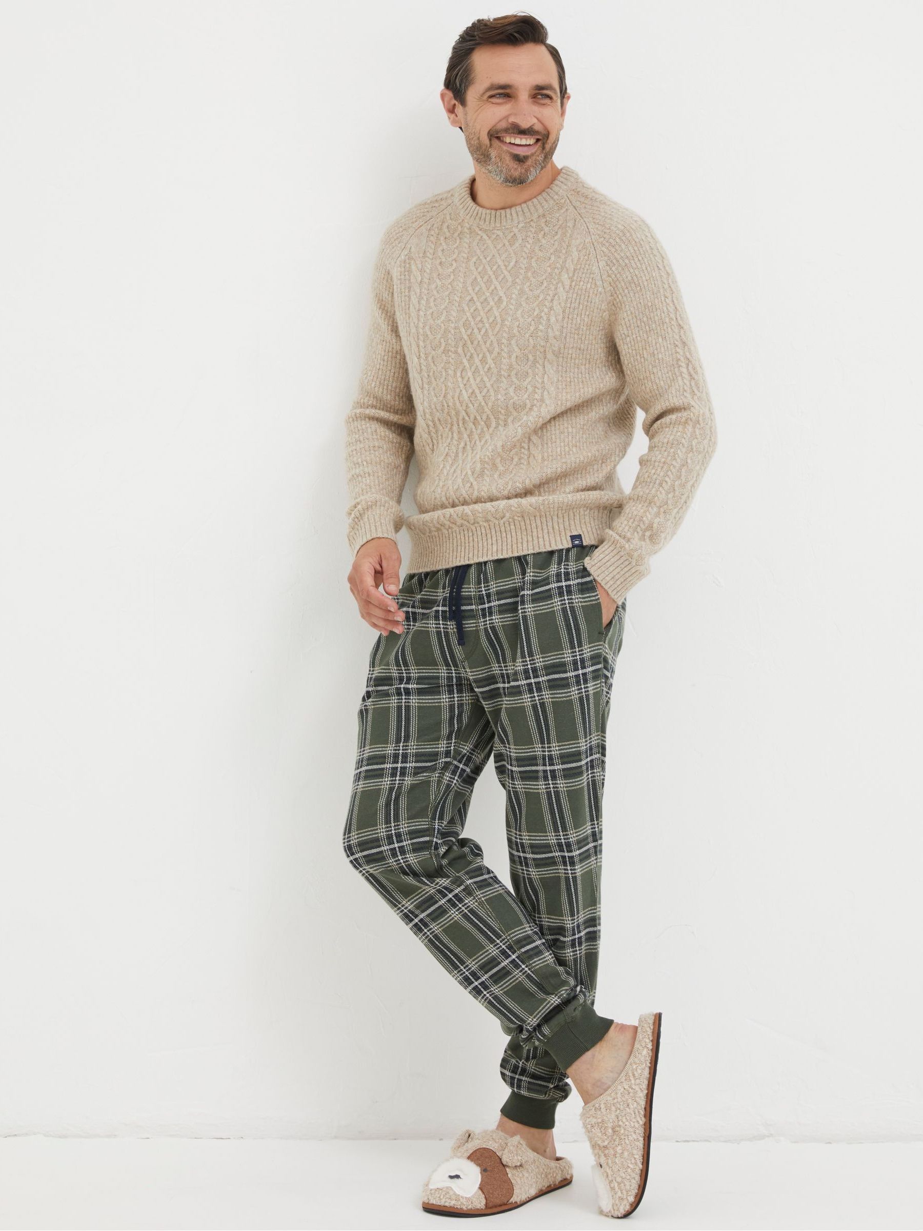 Green Kemble Cuffed Lounge Pyjamas - Image 1 of 4