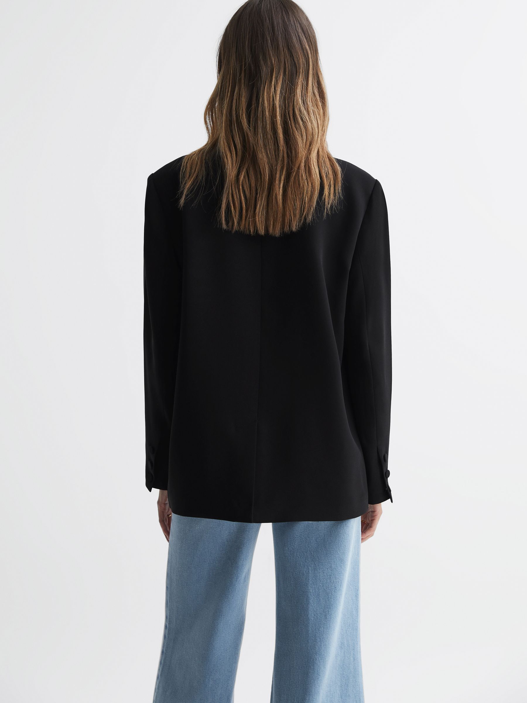 Good American Single Breasted Blazer in Black - Image 5 of 5