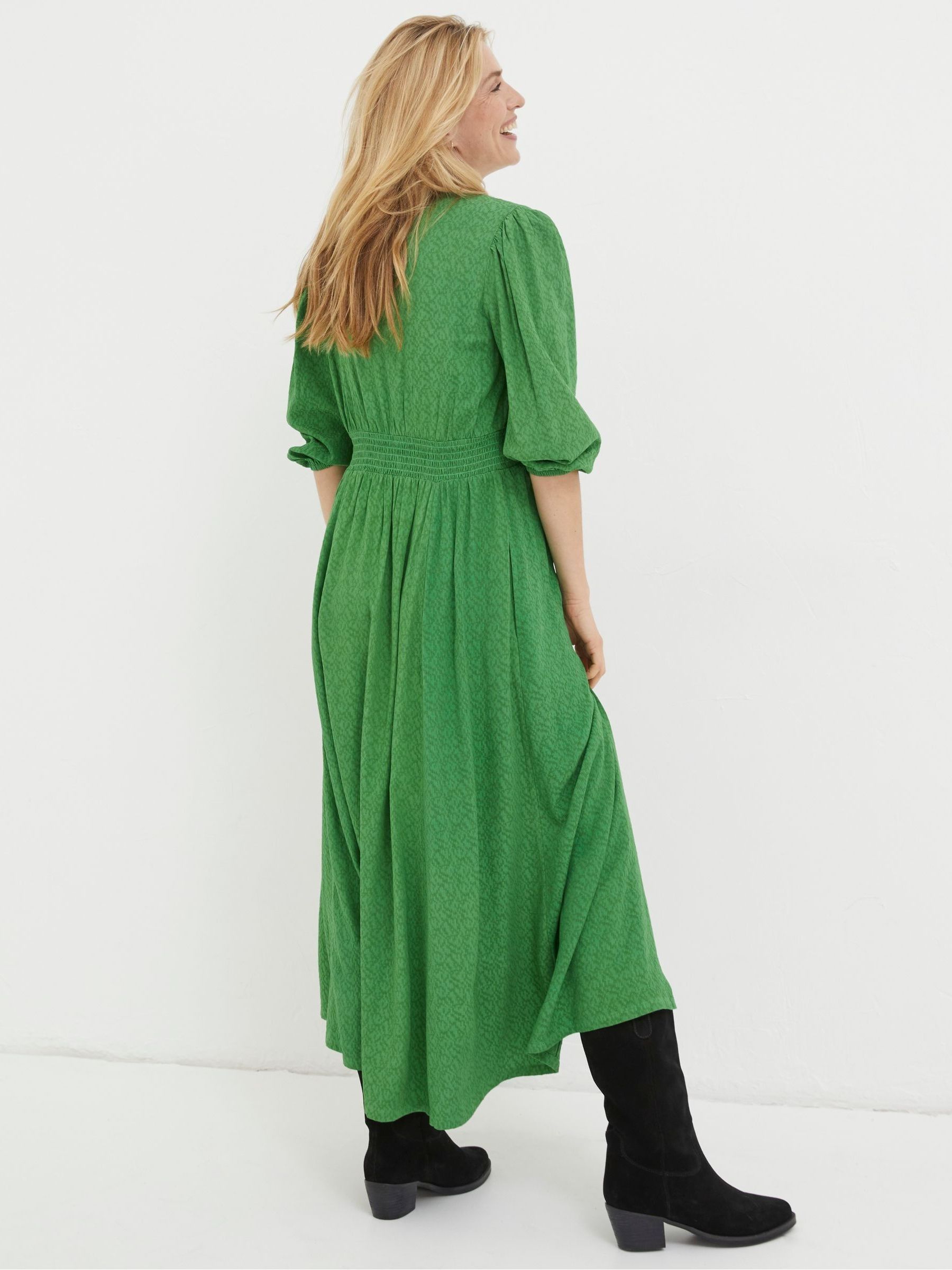 Green Rene Midi Dress - Image 3 of 6