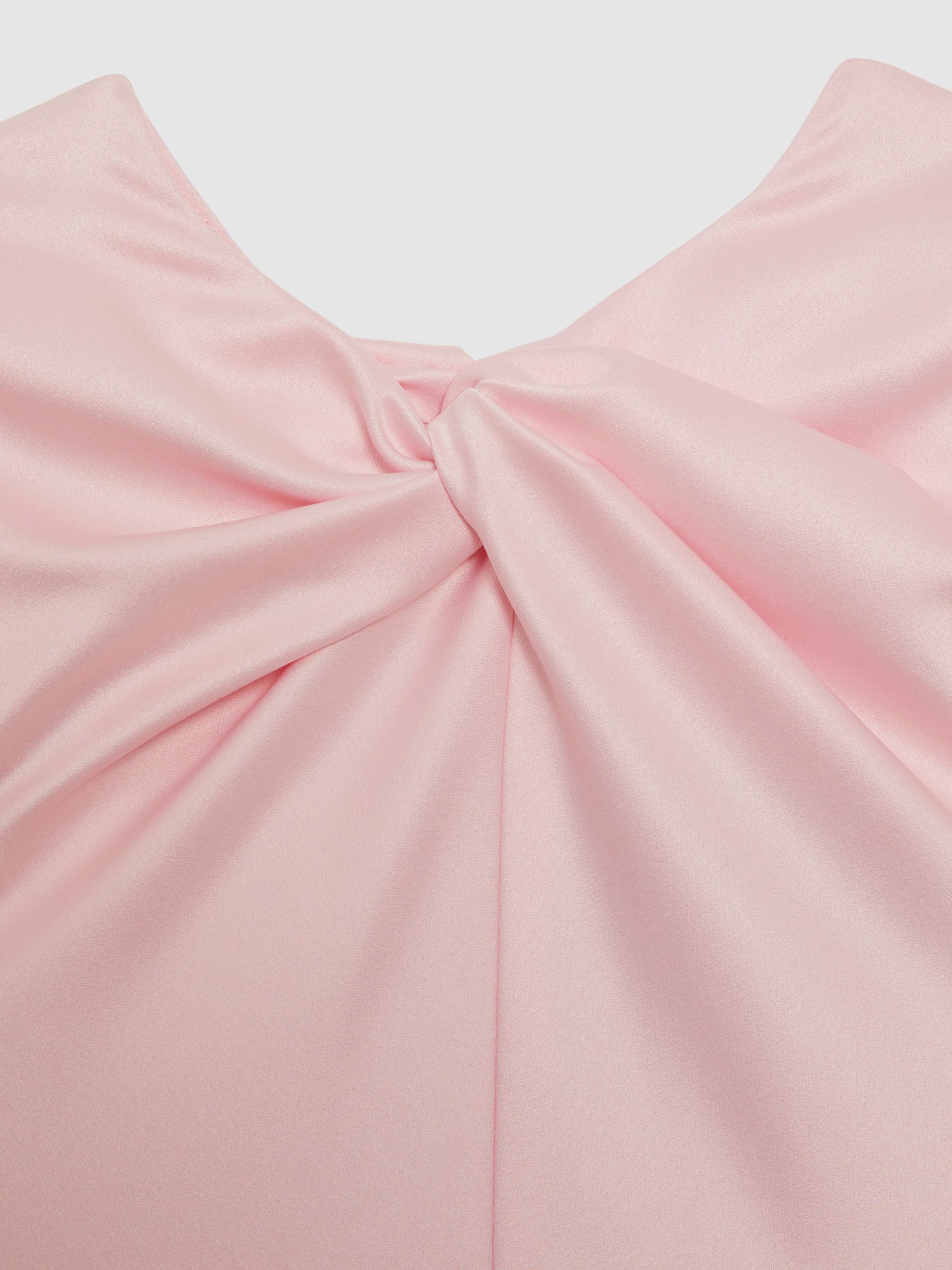 4-9 yrs Knot Detail Dress in Pink - Image 6 of 6