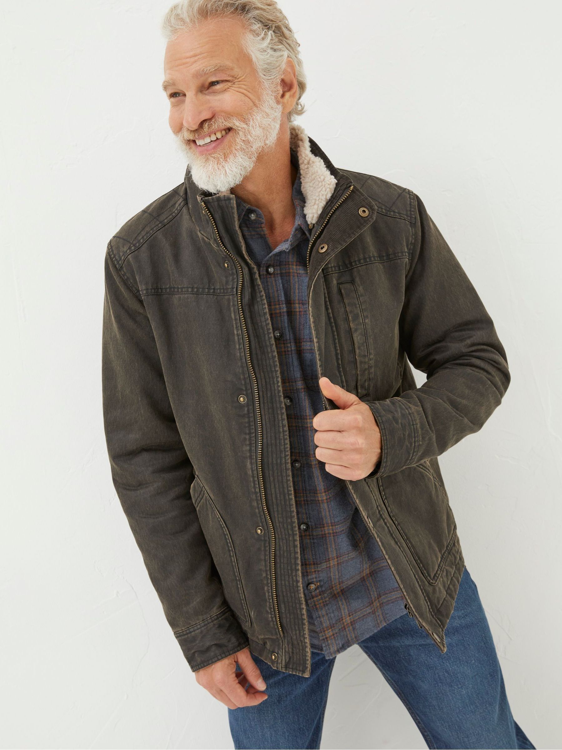 Broadsands Brown Jacket - Image 1 of 6