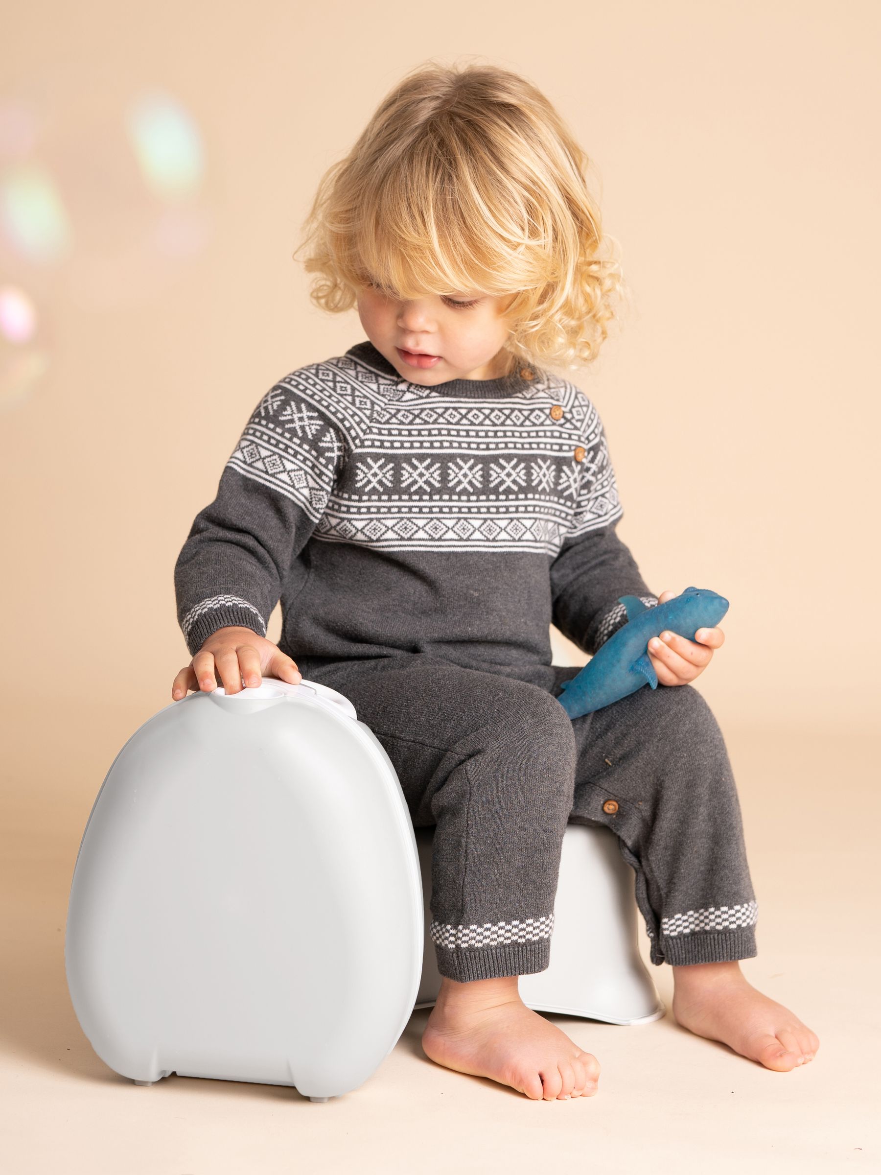 Pearl Grey Travel Potty - Image 2 of 4