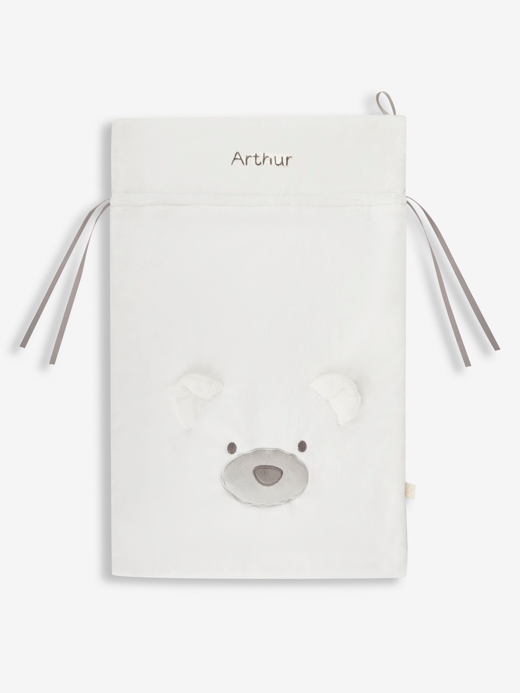 Personalised Plush Polar Bear Sack - Image 1 of 2