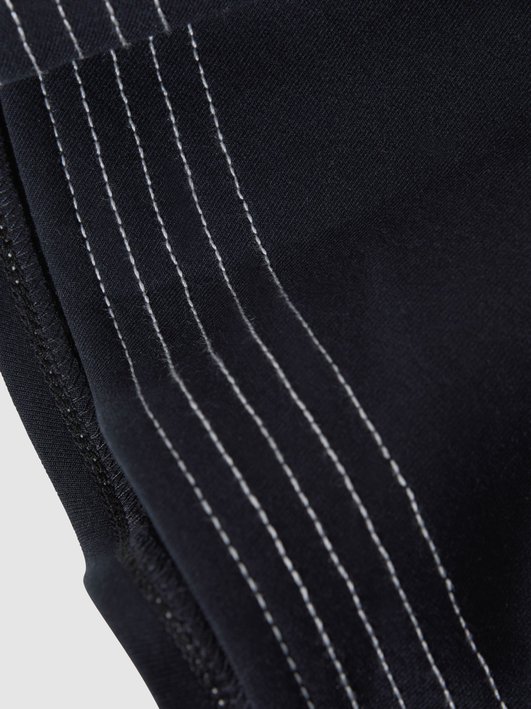 9-13 yrs Jersey Puff Sleeve Mini Dress in Navy - Image 7 of 7