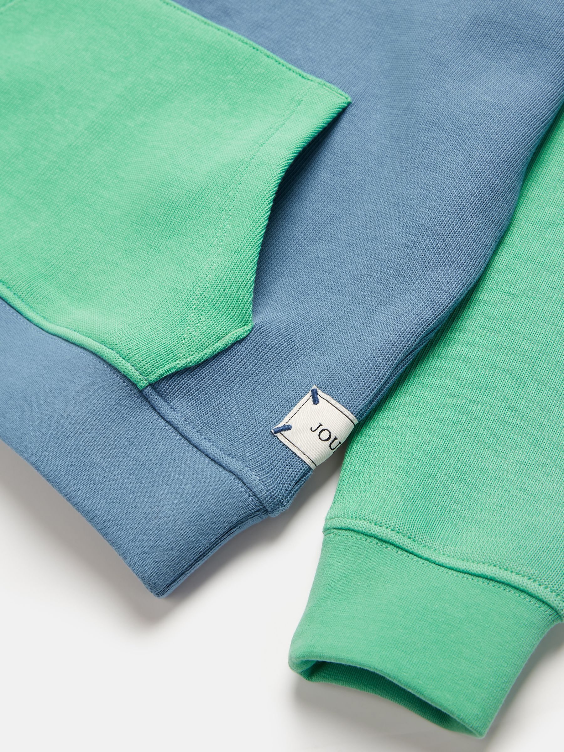 Boys' Alistair Blue Boys' Quarter Zip Sweatshirt - Image 4 of 5