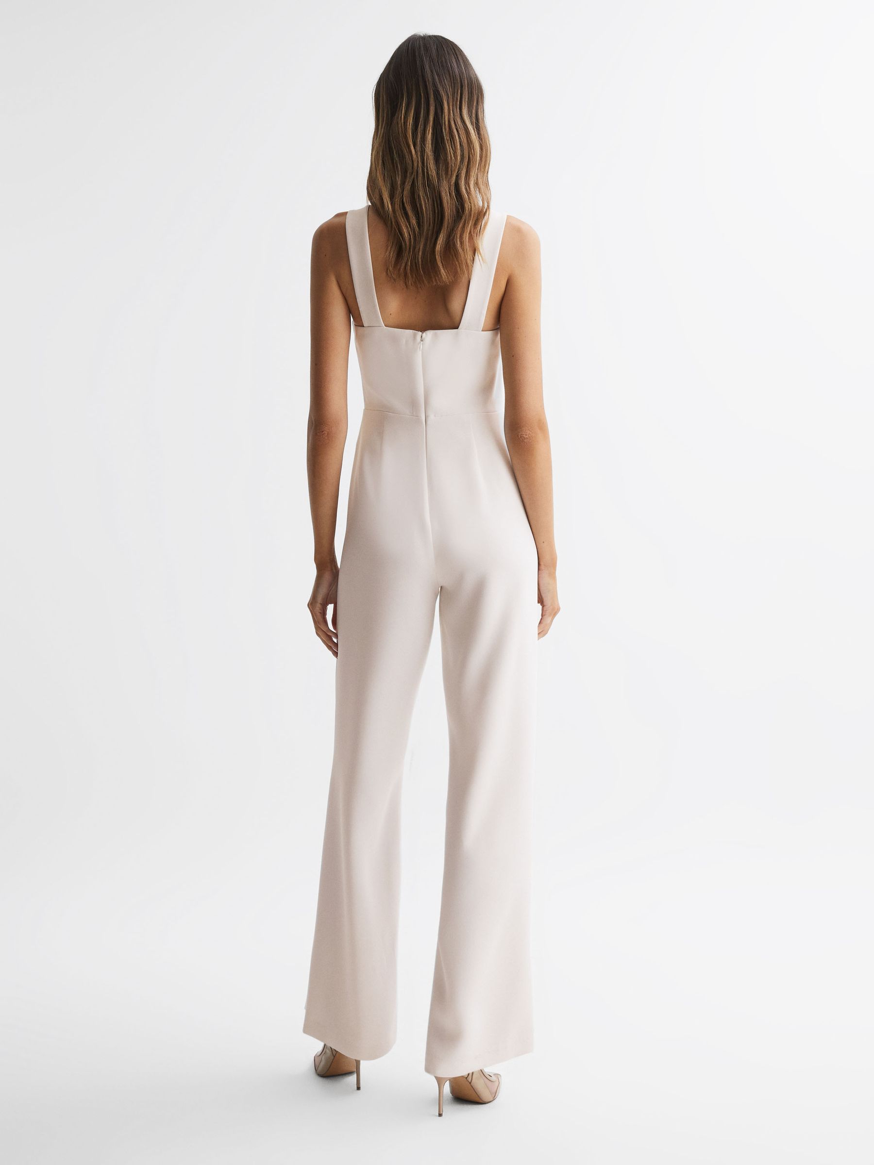 Good American Tailored Jumpsuit in Ivory - Image 5 of 5