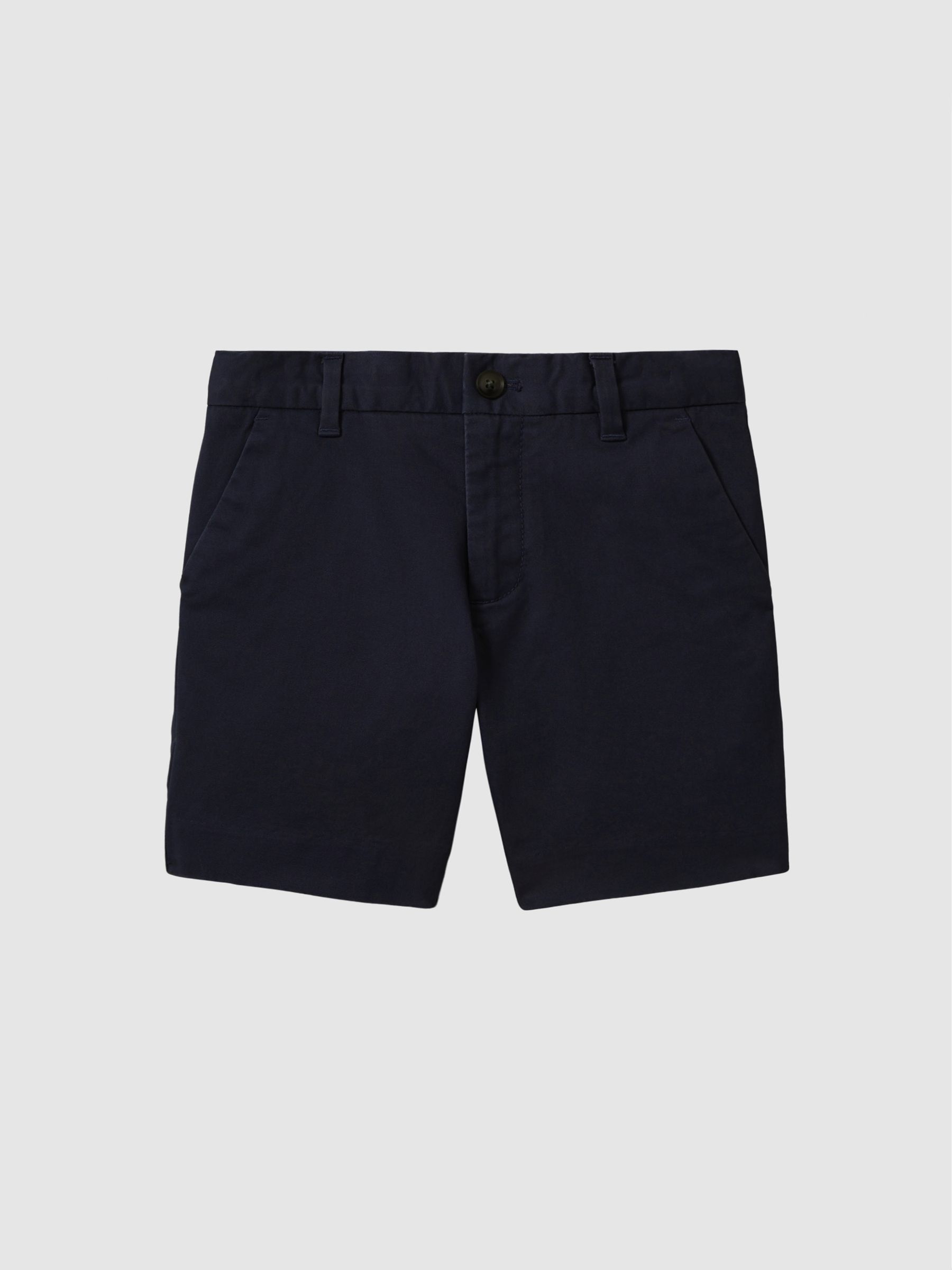 3-9 yrs Casual Chino Shorts in Navy - Image 2 of 5