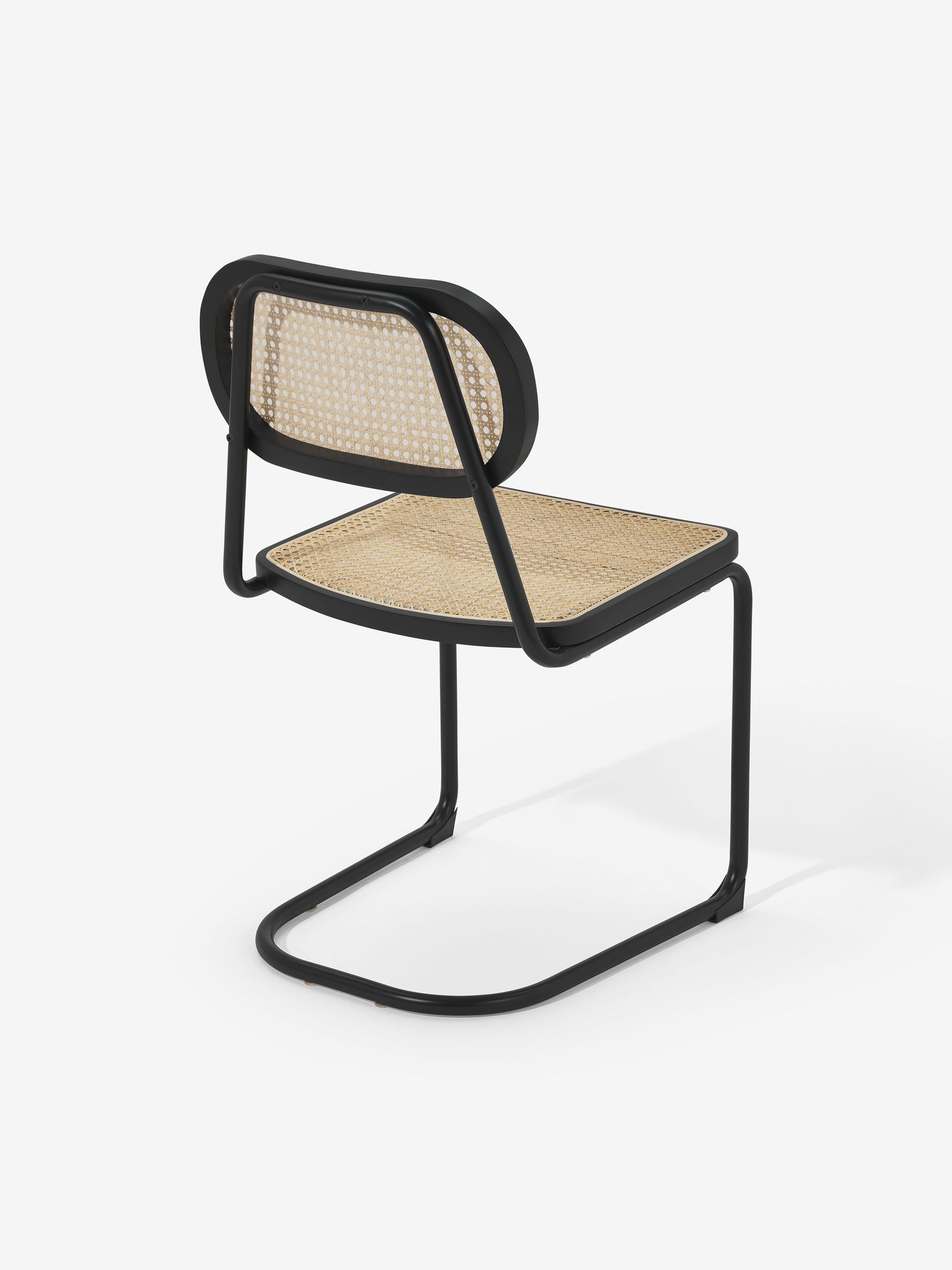 Leora Dining Chair in Black - Image 2 of 3