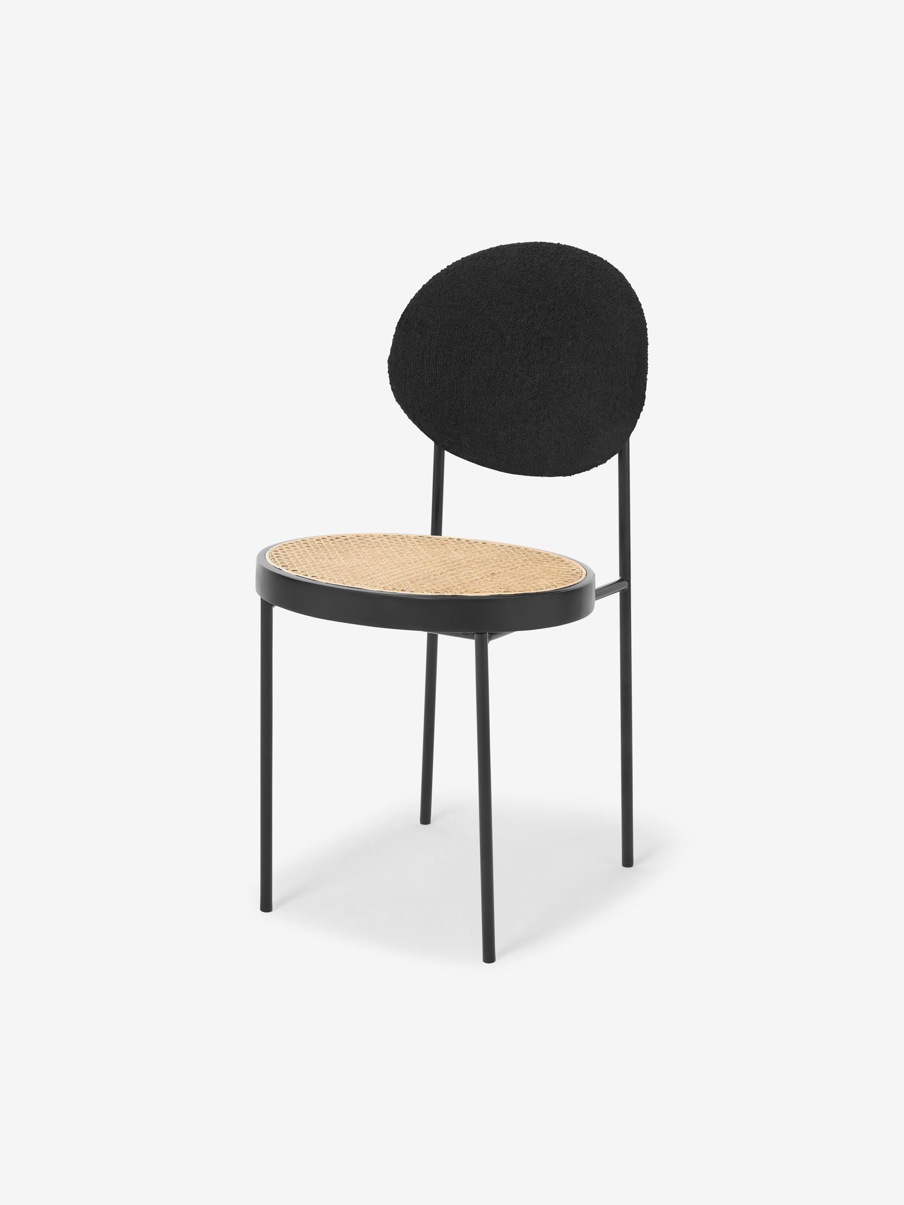 Rumana Dining Chair in Black - Image 1 of 3